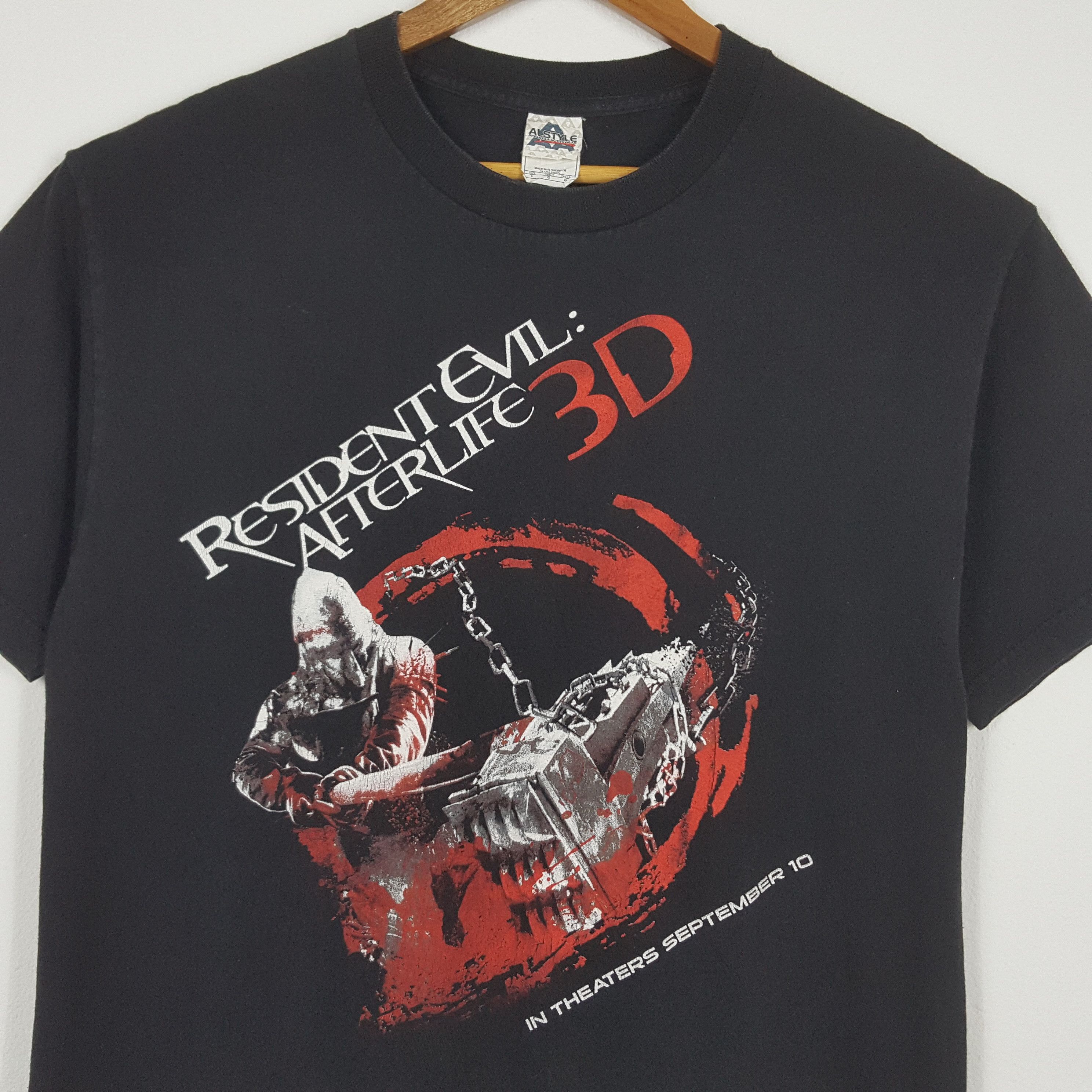 Playstation × Vintage Vintage ResidentEvil AfterLive 3D Video Game Promo T-shirt Size US L / EU 52-54 / 3 - 2 Thumbnail