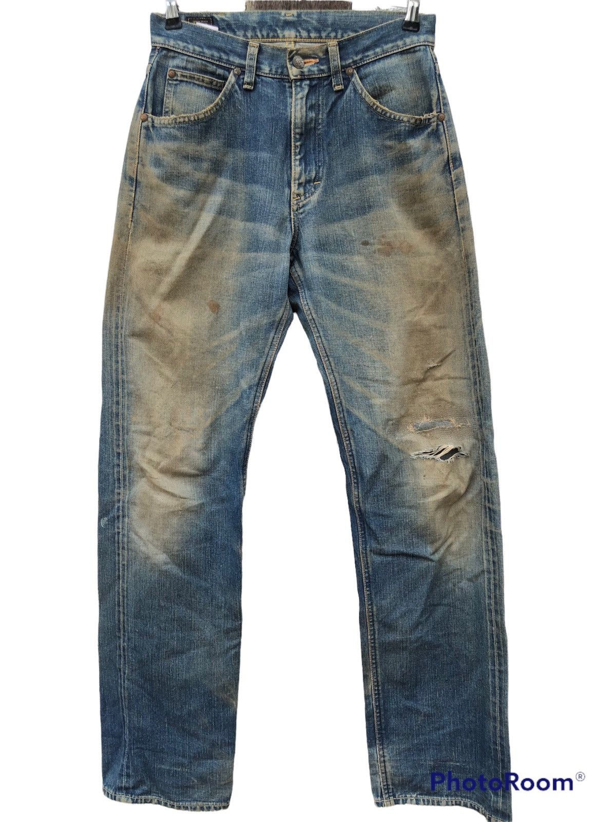 Lee × Vintage Union Made Lee Sanforized Denim Jeans Size US 29 - 1 Thumbnail