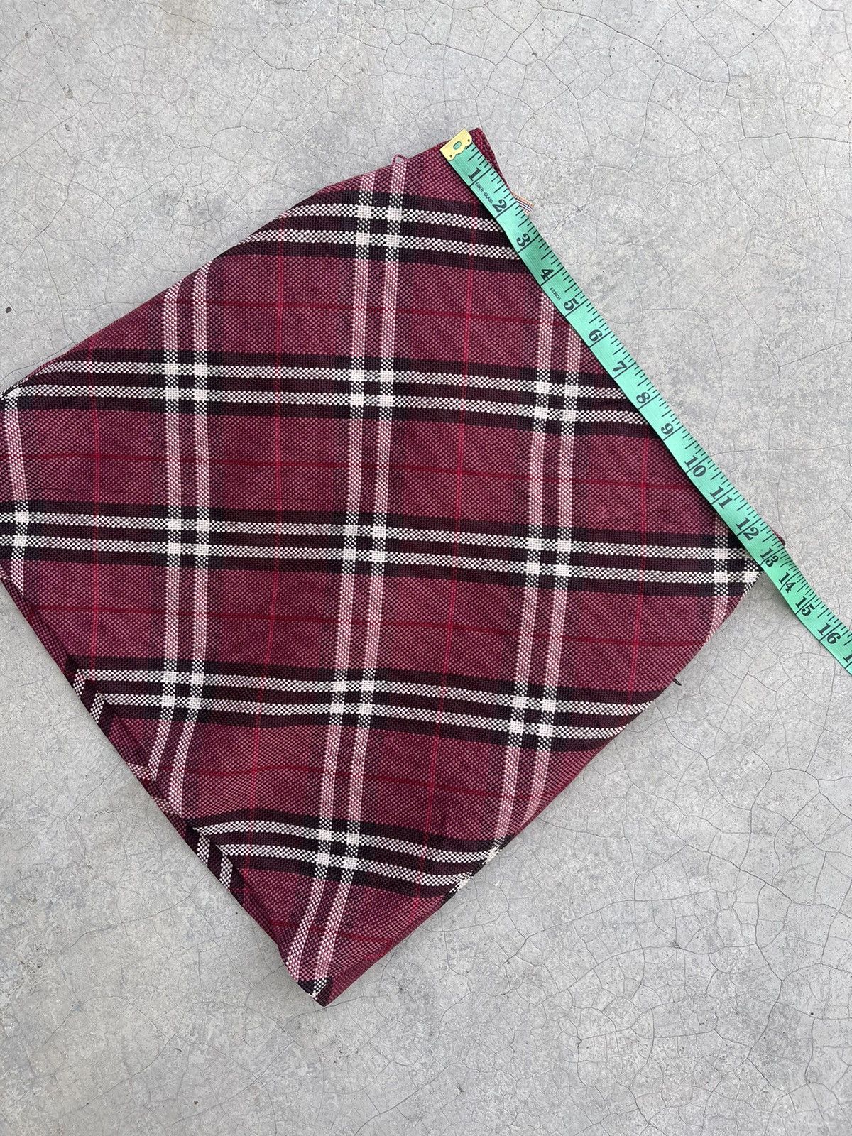 Burberry Burberry blue label checkered red wine mini skirt Size 26" / US 2 / IT 38 - 9 Thumbnail