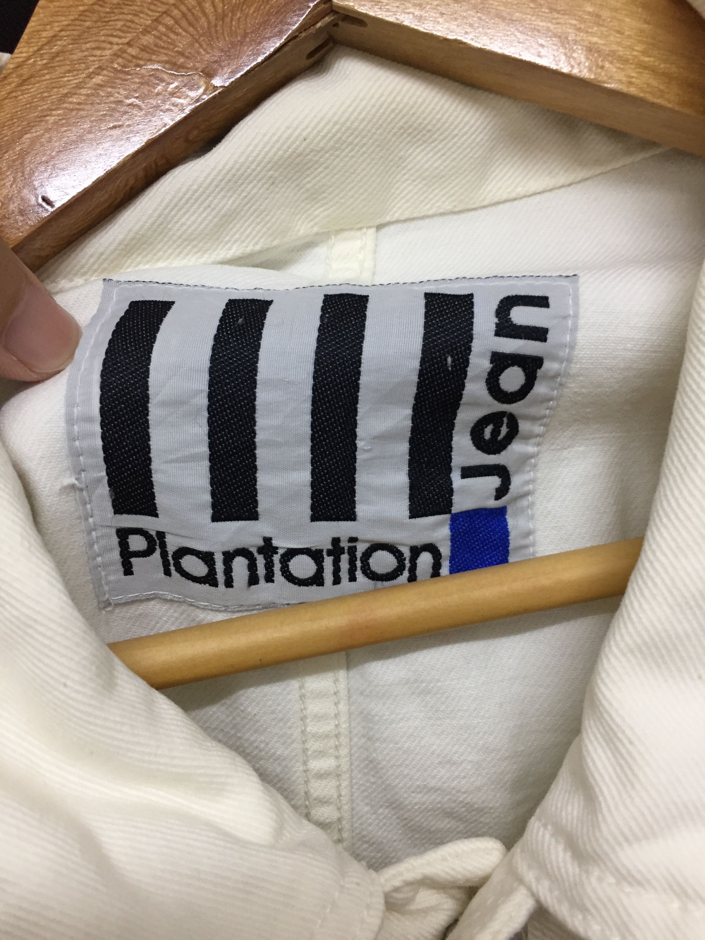 Issey Miyake 1980s ISSEY MIYAKE Plantation tin button heavy denim jacket Size US M / EU 48-50 / 2 - 16 Thumbnail