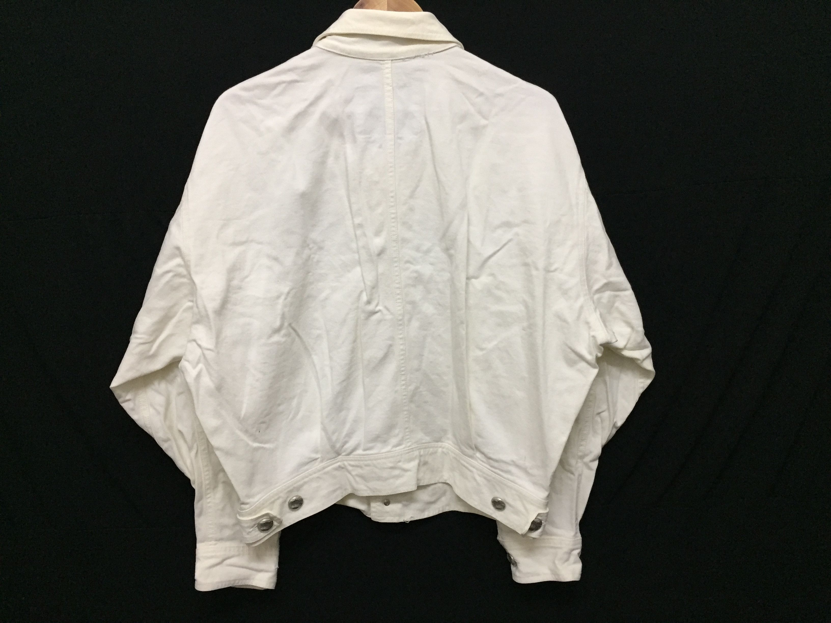 Issey Miyake 1980s ISSEY MIYAKE Plantation tin button heavy denim jacket Size US M / EU 48-50 / 2 - 14 Thumbnail
