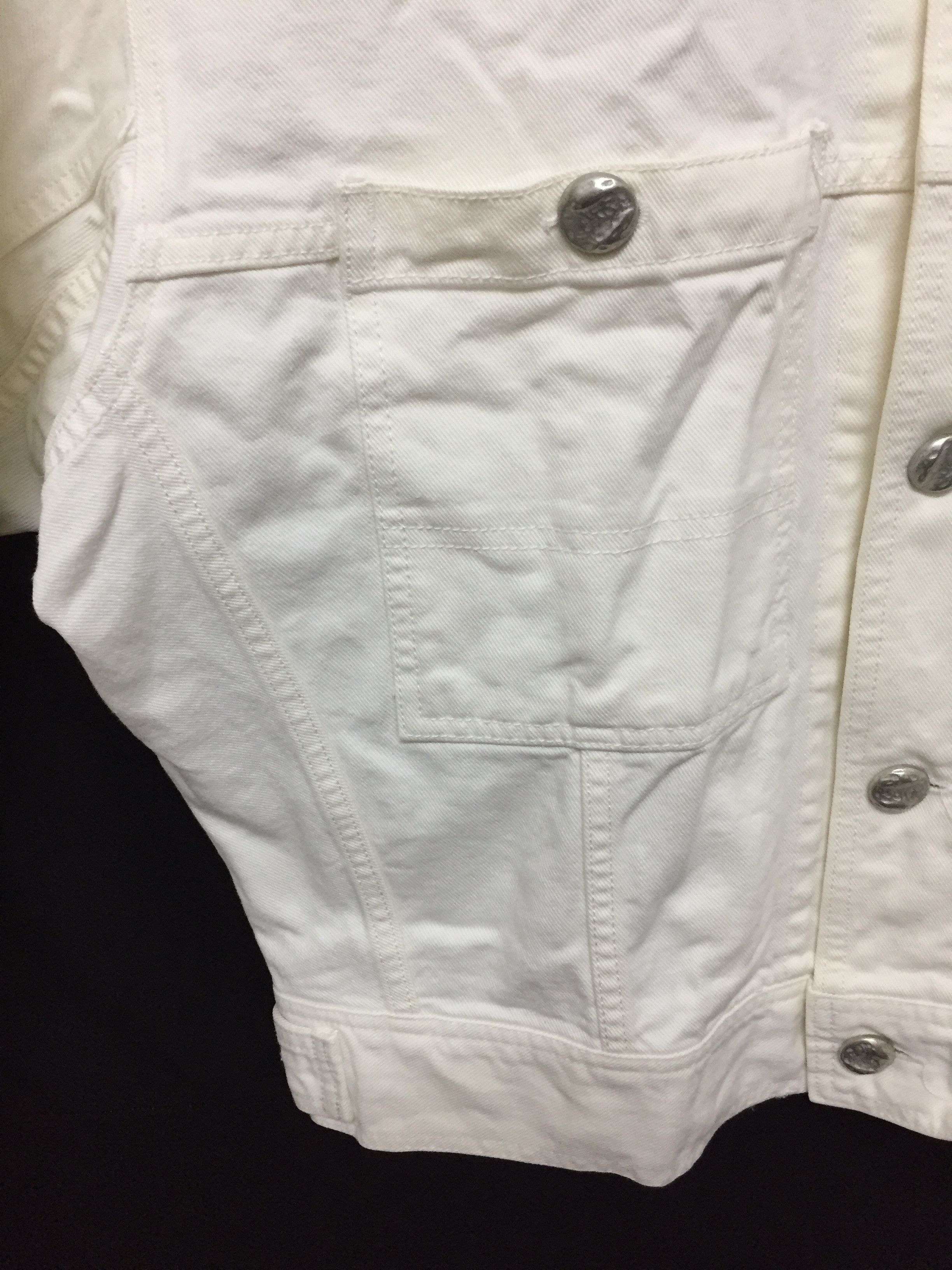 Issey Miyake 1980s ISSEY MIYAKE Plantation tin button heavy denim jacket Size US M / EU 48-50 / 2 - 6 Thumbnail