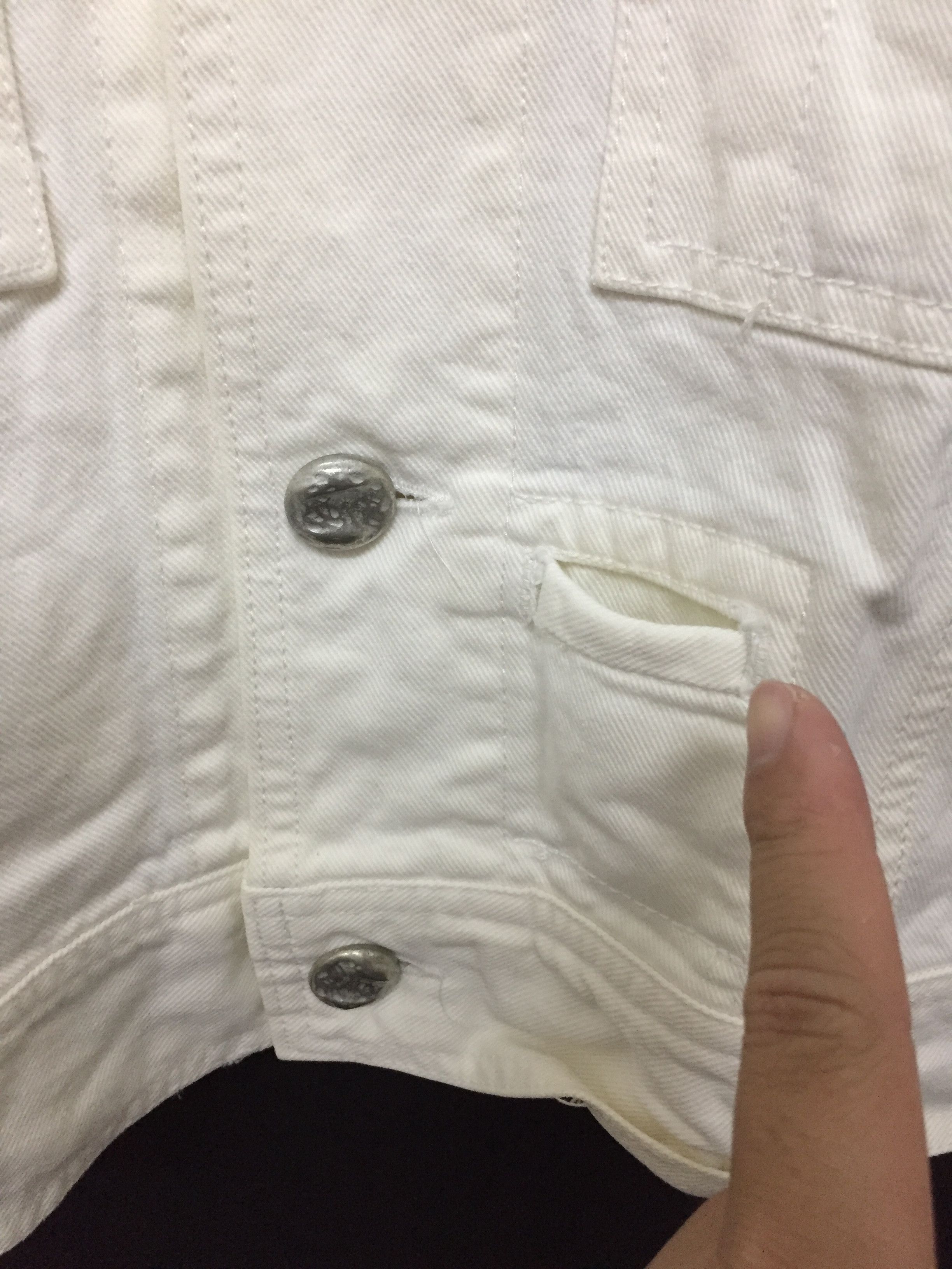Issey Miyake 1980s ISSEY MIYAKE Plantation tin button heavy denim jacket Size US M / EU 48-50 / 2 - 10 Thumbnail