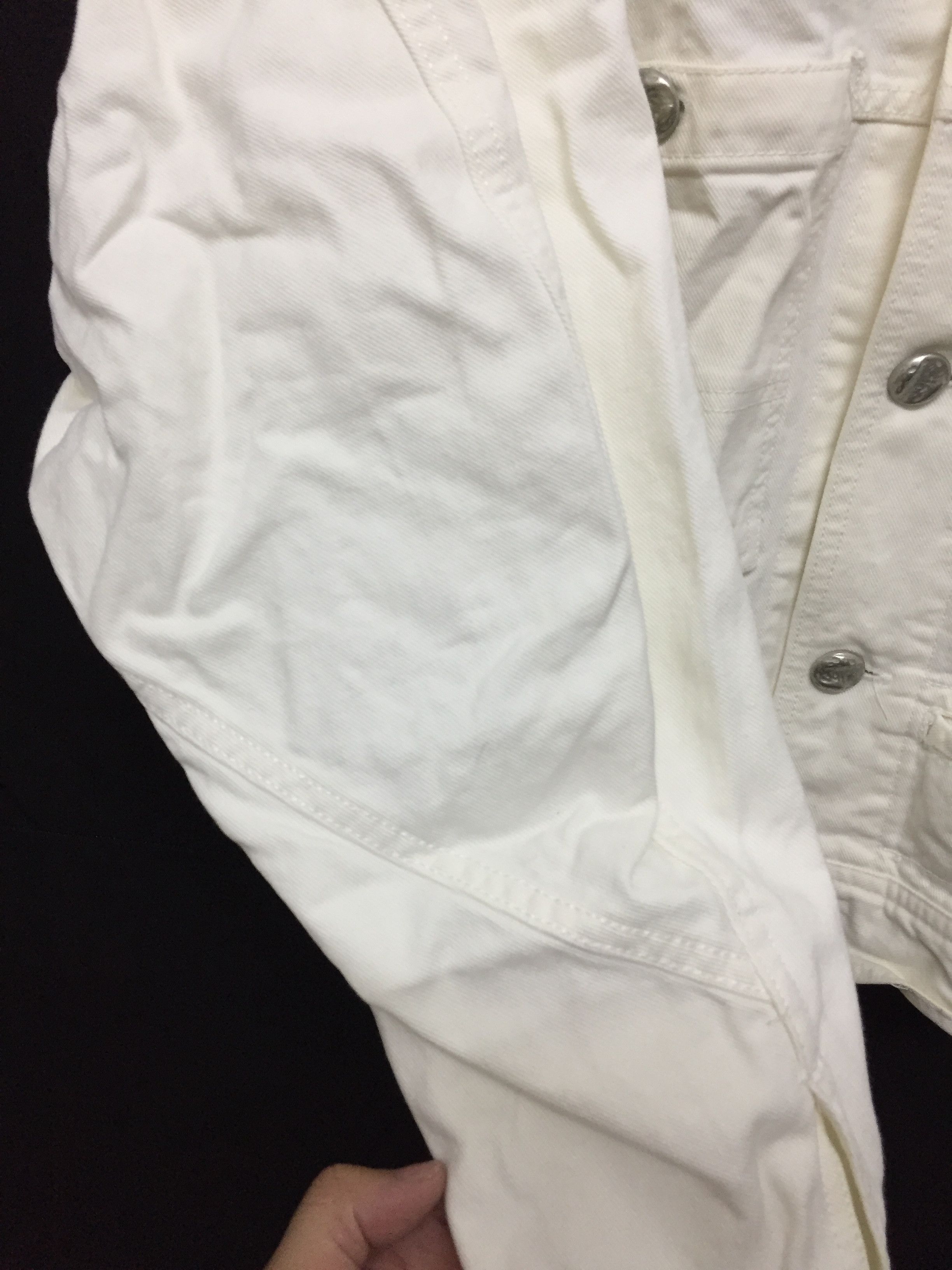 Issey Miyake 1980s ISSEY MIYAKE Plantation tin button heavy denim jacket Size US M / EU 48-50 / 2 - 13 Thumbnail