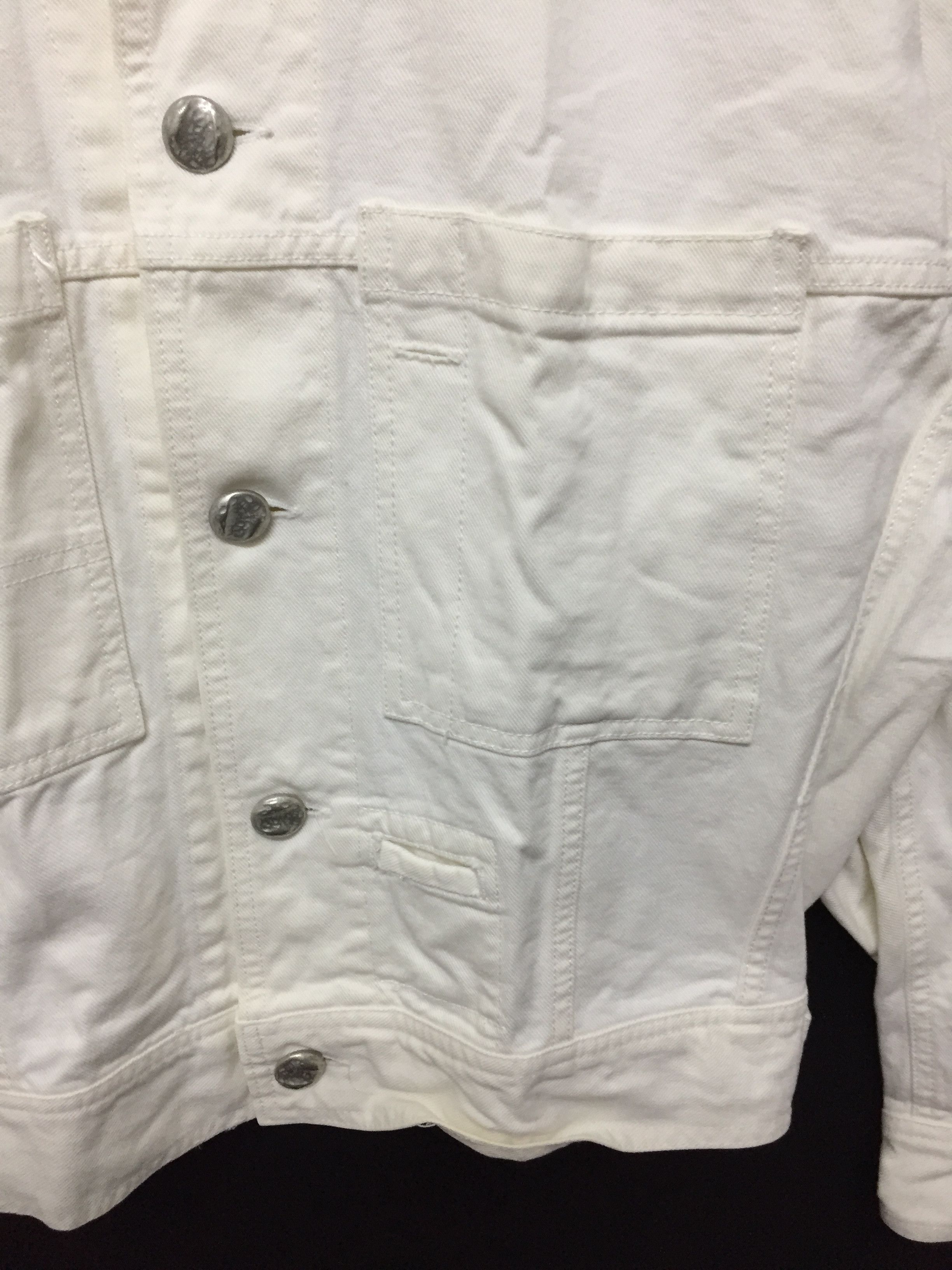 Issey Miyake 1980s ISSEY MIYAKE Plantation tin button heavy denim jacket Size US M / EU 48-50 / 2 - 7 Thumbnail