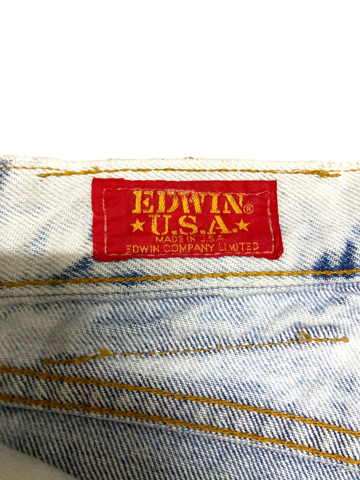 Edwin Vintage Edwin Cowboy Tapered Jeans Size 26" / US 2 / IT 38 - 14 Thumbnail