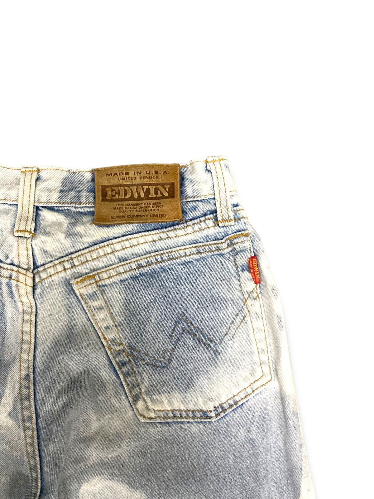 Edwin Vintage Edwin Cowboy Tapered Jeans Size 26" / US 2 / IT 38 - 10 Thumbnail