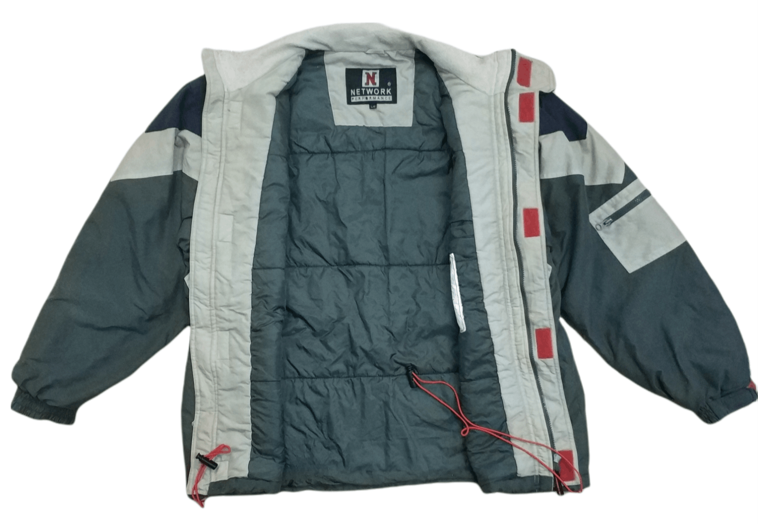 Japanese Brand 🔥Big Size Network Performance Windbreaker Jacket Size US XL / EU 56 / 4 - 1 Thumbnail