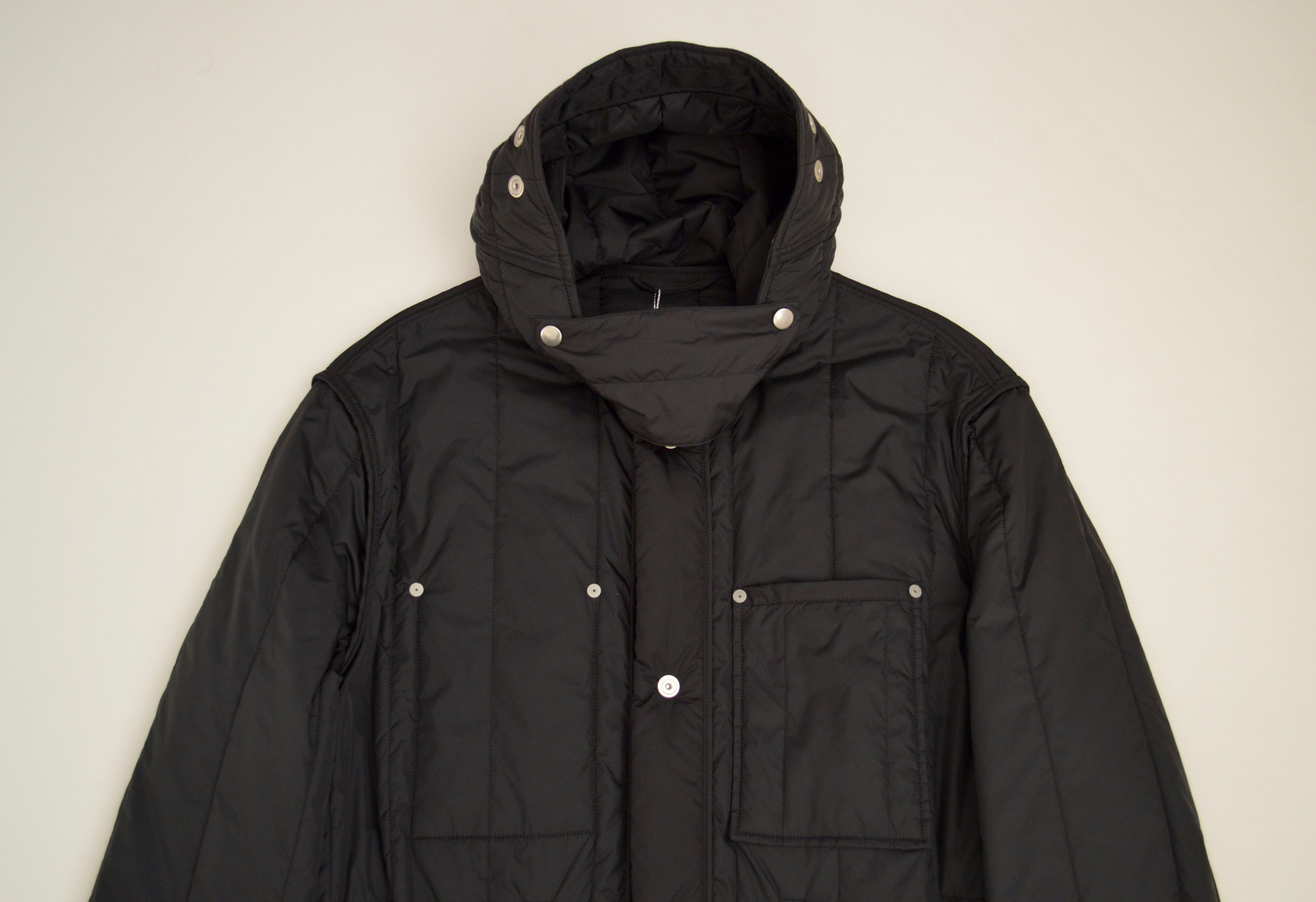 Maison Margiela A/W 18 ‘Inside Out’ Black Nylon Parka Size US M / EU 48-50 / 2 - 2 Thumbnail
