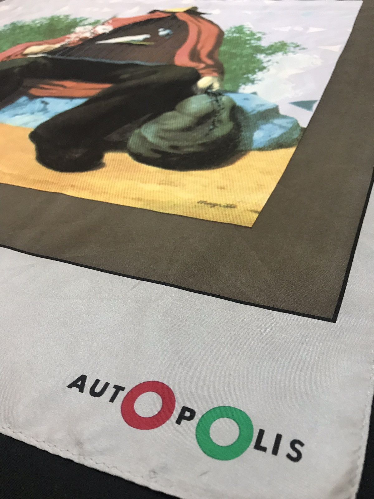 Japanese Brand × Vintage AUTOPOLIS JAPAN F1 SILK SCARF Size ONE SIZE - 2 Thumbnail