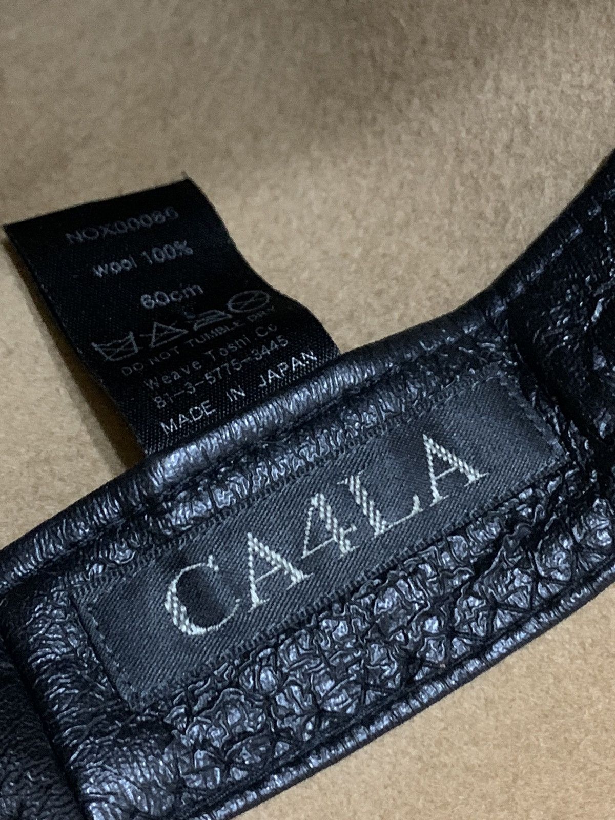 CA4LA CA4LA X KNOX NEW YORK FULL WOOL BUCKET HAT Size ONE SIZE - 7 Thumbnail