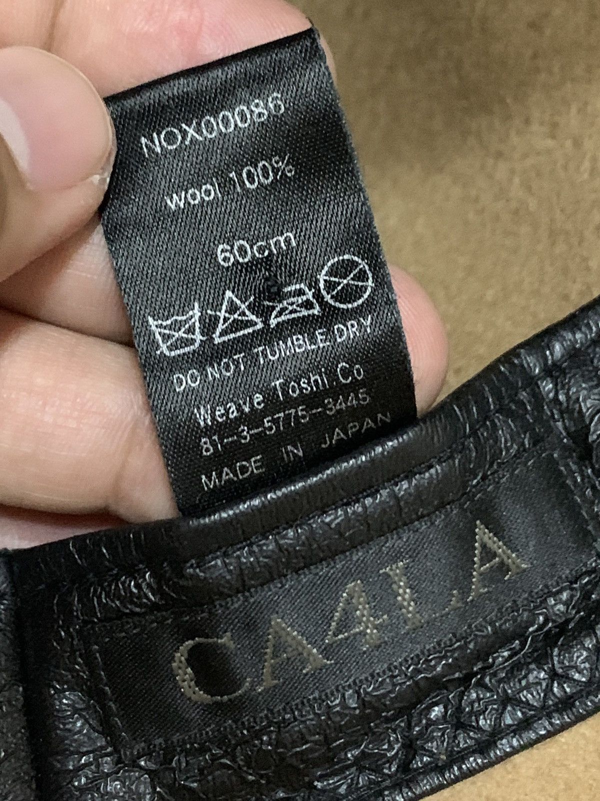 CA4LA CA4LA X KNOX NEW YORK FULL WOOL BUCKET HAT Size ONE SIZE - 8 Thumbnail