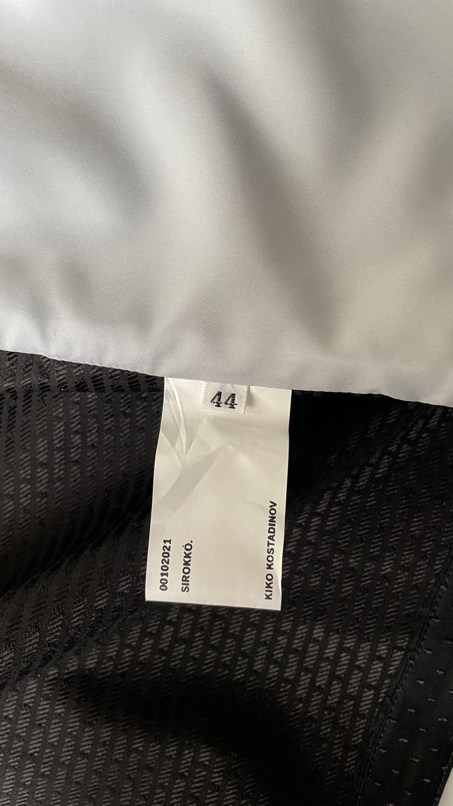 Kiko Kostadinov S/S 21 ‘Hydra’ Cut Out Jacket Size US S / EU 44-46 / 1 - 12 Thumbnail
