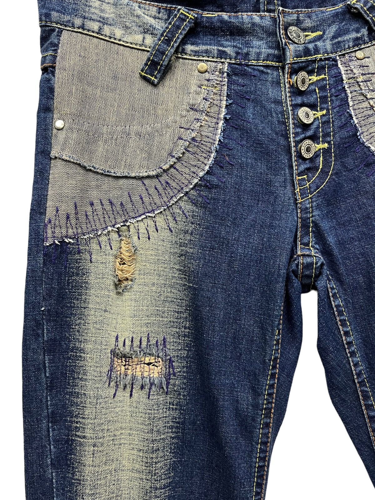 Fragment Design FYE REVERSIBLE FLARE🔥LOVCAT 2-Way Inside-Outside Distressed Size US 32 / EU 48 - 11 Thumbnail