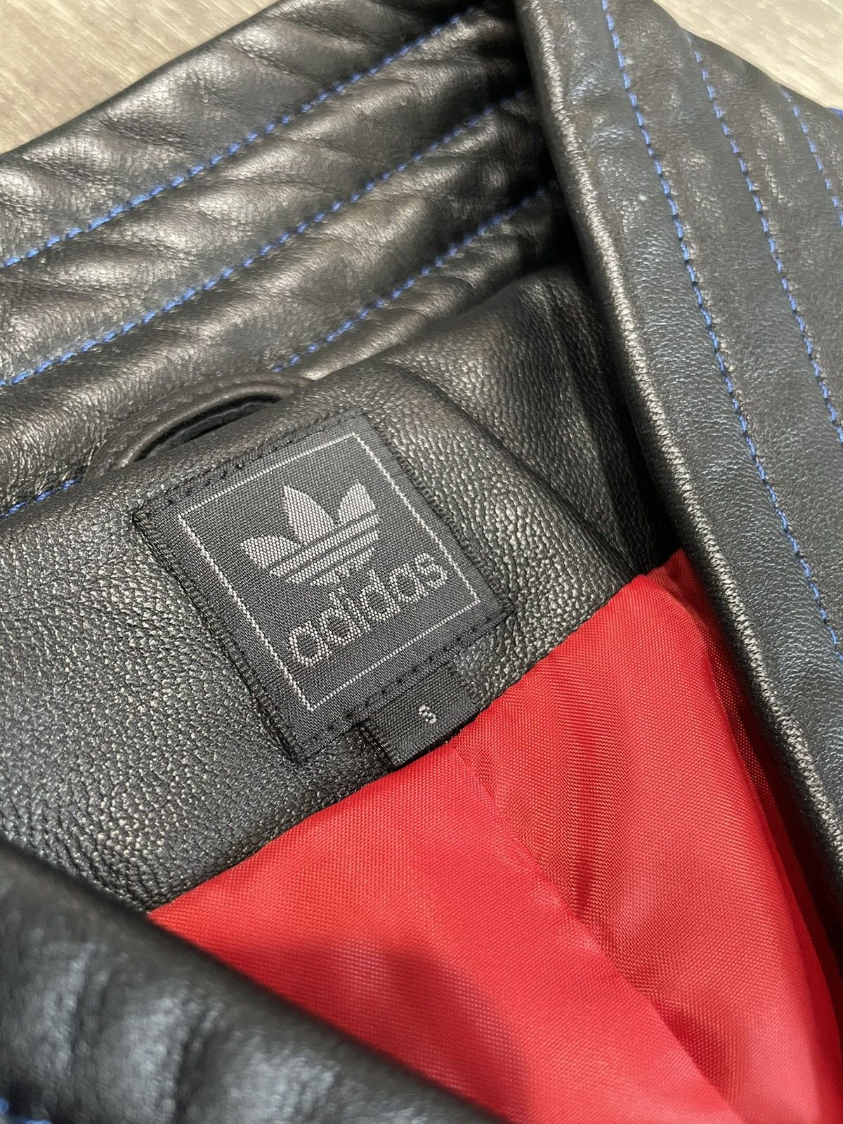 Adidas OG Genuine Leather Run DMC ADIDAS Jacket Size US S / EU 44-46 / 1 - 6 Thumbnail