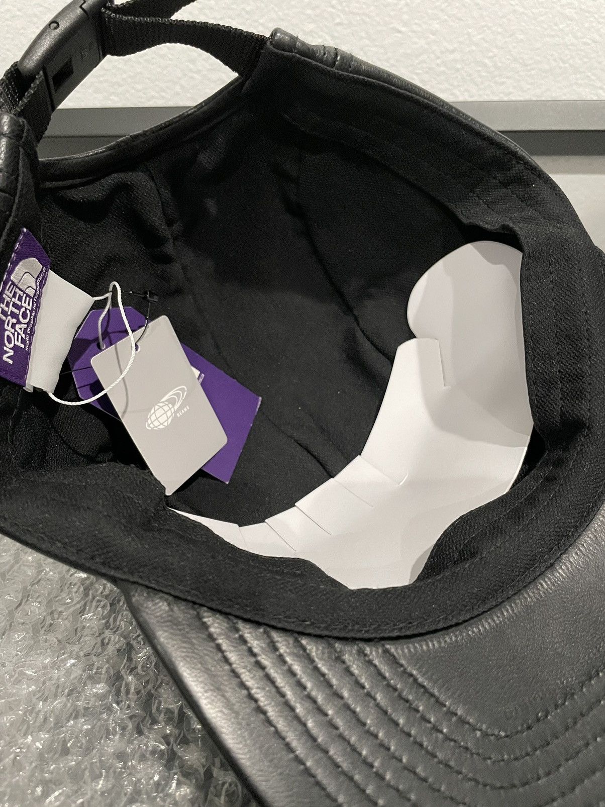 The North Face MADE IN JAPAN The North Face Purple Label Leather Cap Hat Size ONE SIZE - 7 Thumbnail