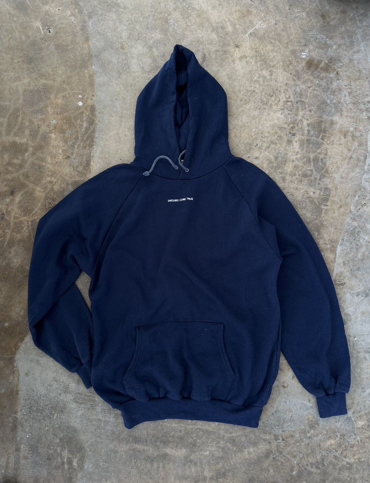 image of Sony Dreams Come True Hoodies in Dark Blue, Men's (Size Medium)