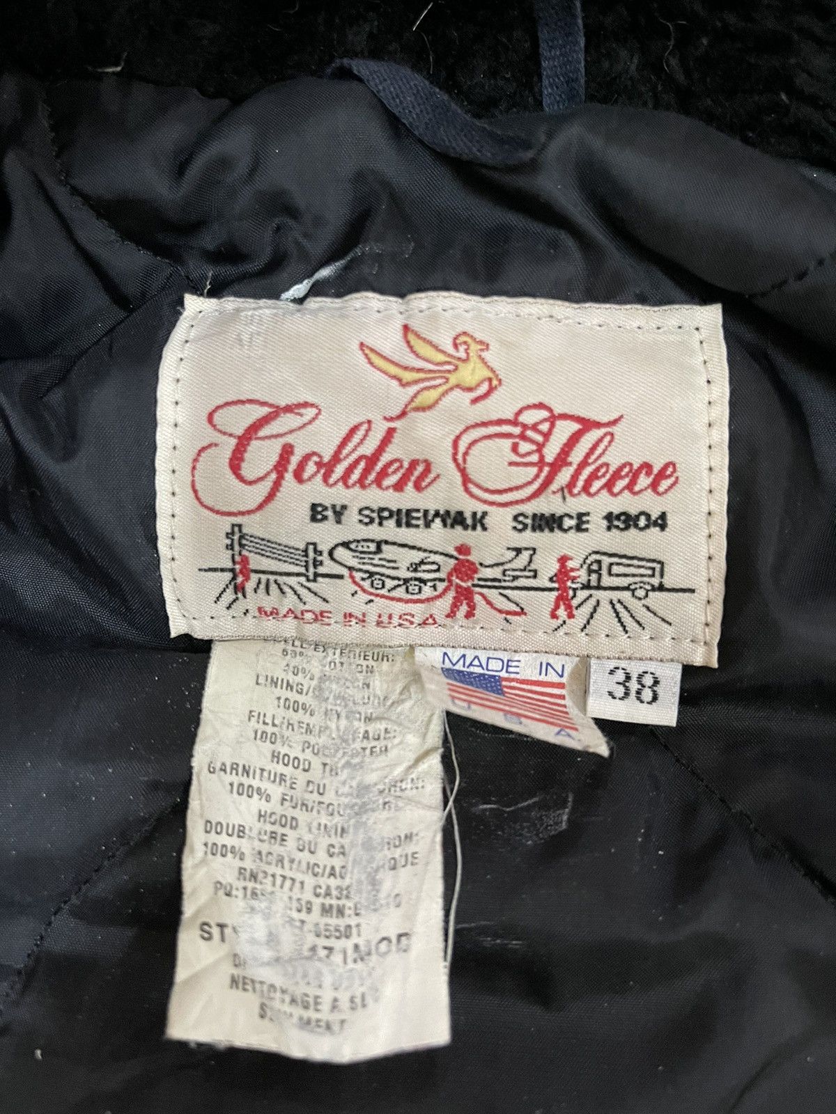 I. Spiewak And Sons Golden Fleece BY SPIEWAK Anorak Jacket Size US XL / EU 56 / 4 - 7 Thumbnail