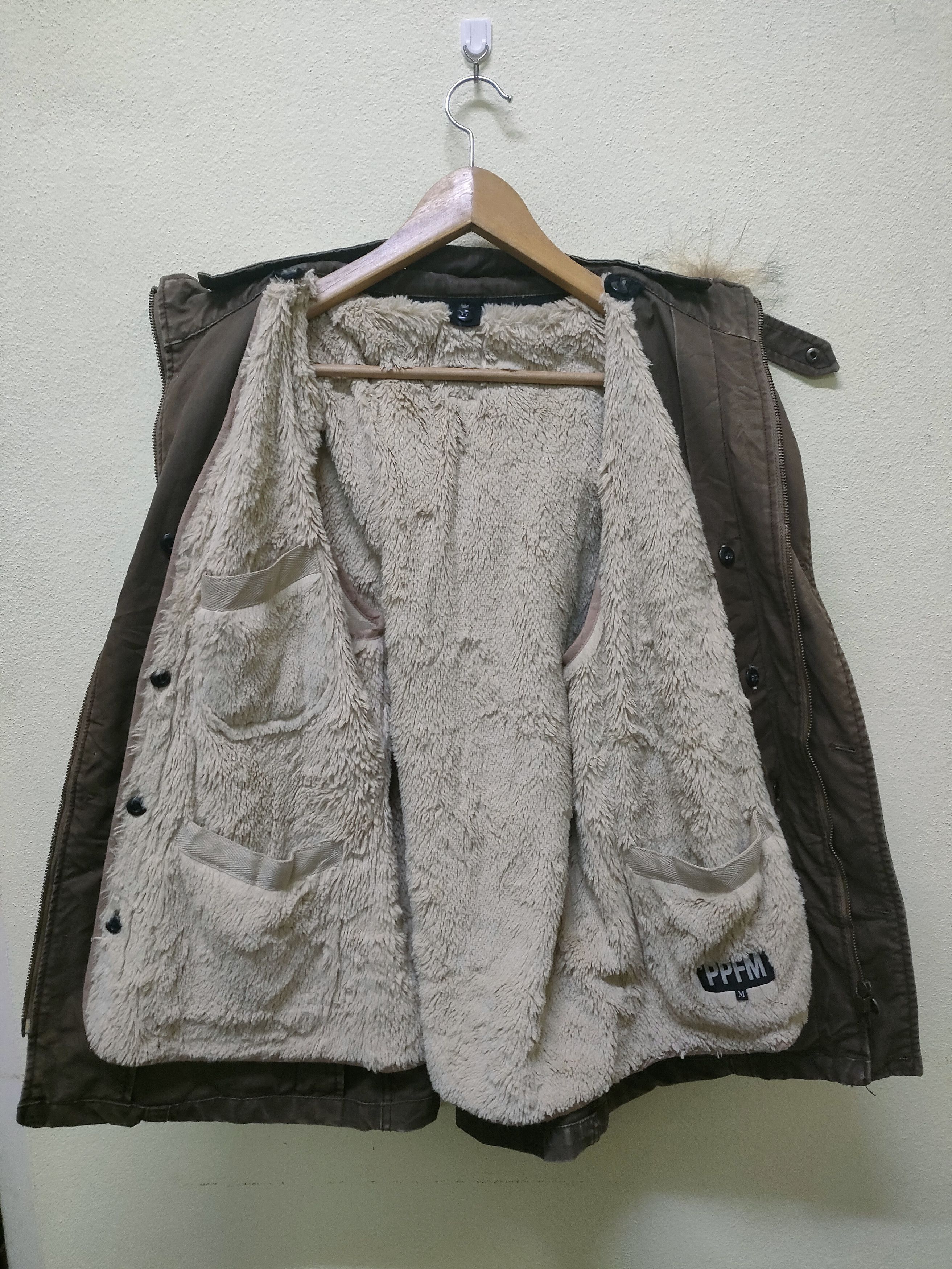 Japanese Brand × PPFM PPFM Military Style Fur Jacket Size US M / EU 48-50 / 2 - 14 Thumbnail