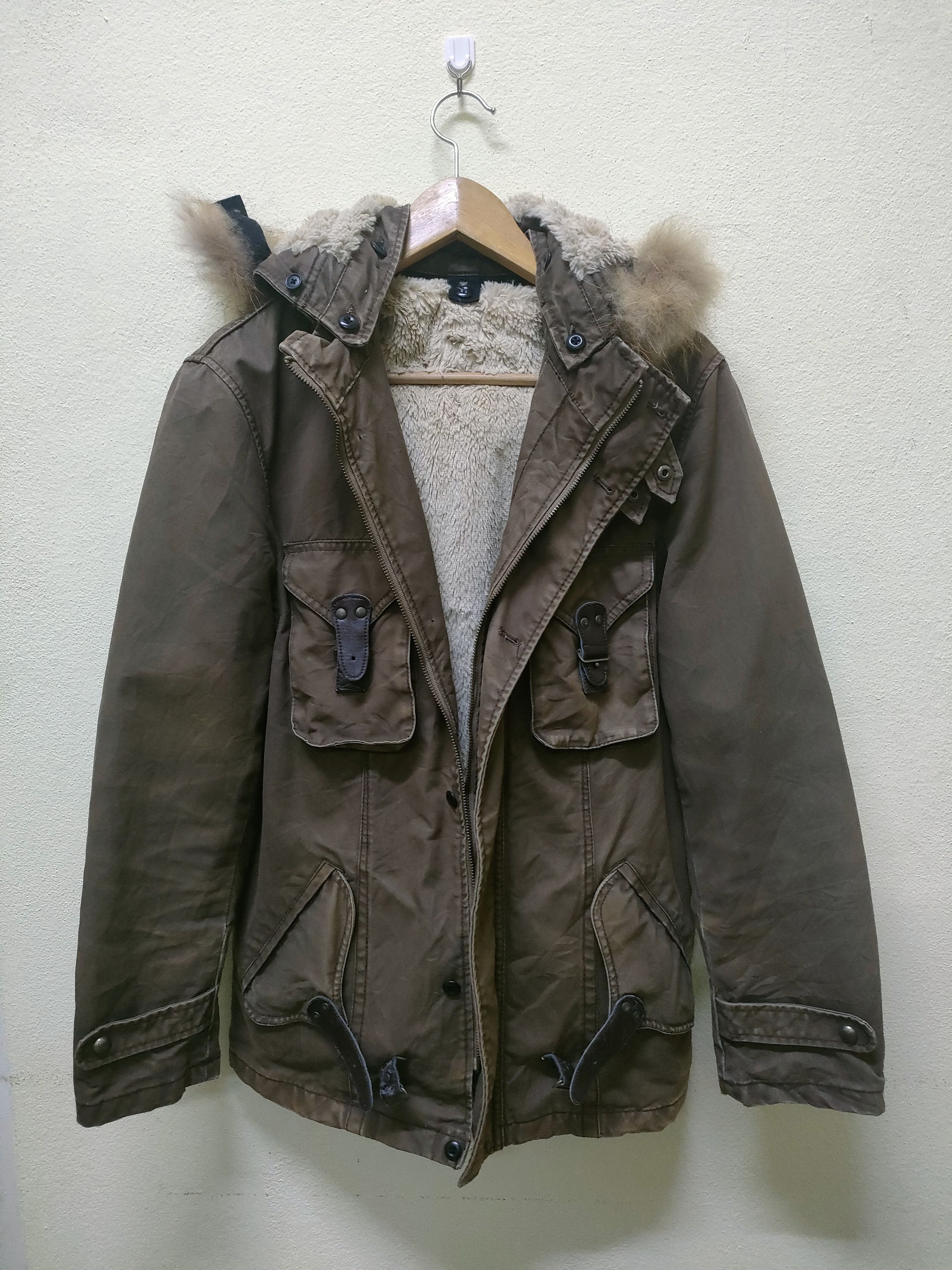 Japanese Brand × PPFM PPFM Military Style Fur Jacket Size US M / EU 48-50 / 2 - 10 Thumbnail