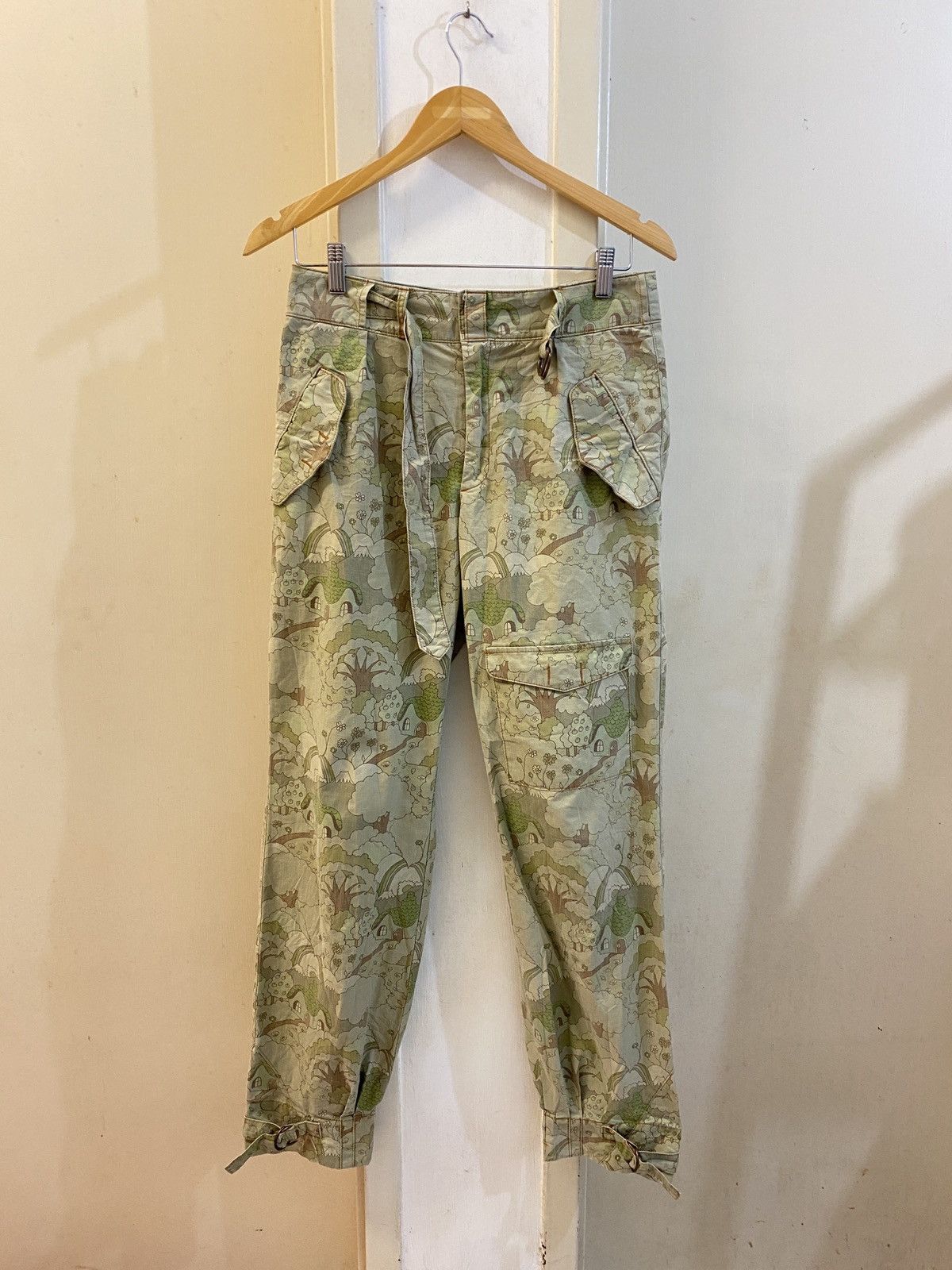 Issey Miyake × Japanese Brand × Tsumori Chisato 🔥🔥💰💰Issey Miyake Tsumori Chisato “Wilderness Villa Print” Size US 28 / EU 44 - 3 Thumbnail