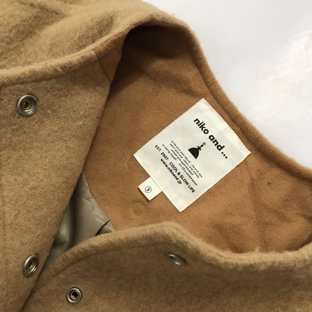 Japanese Brand Niko and wool varsity Jacket Size US S / EU 44-46 / 1 - 5 Thumbnail