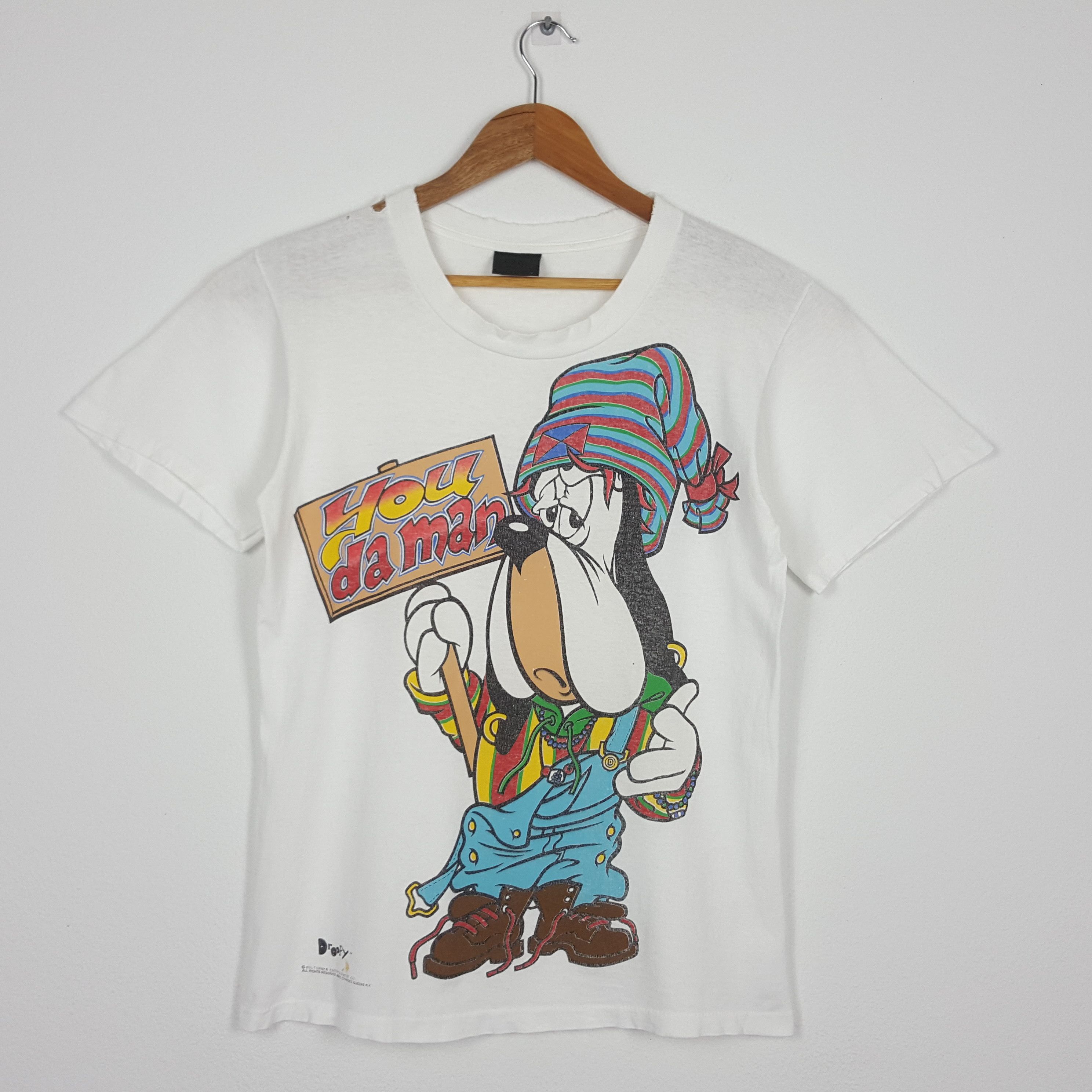 Vintage 90's Droopy disney's cartoon character tees