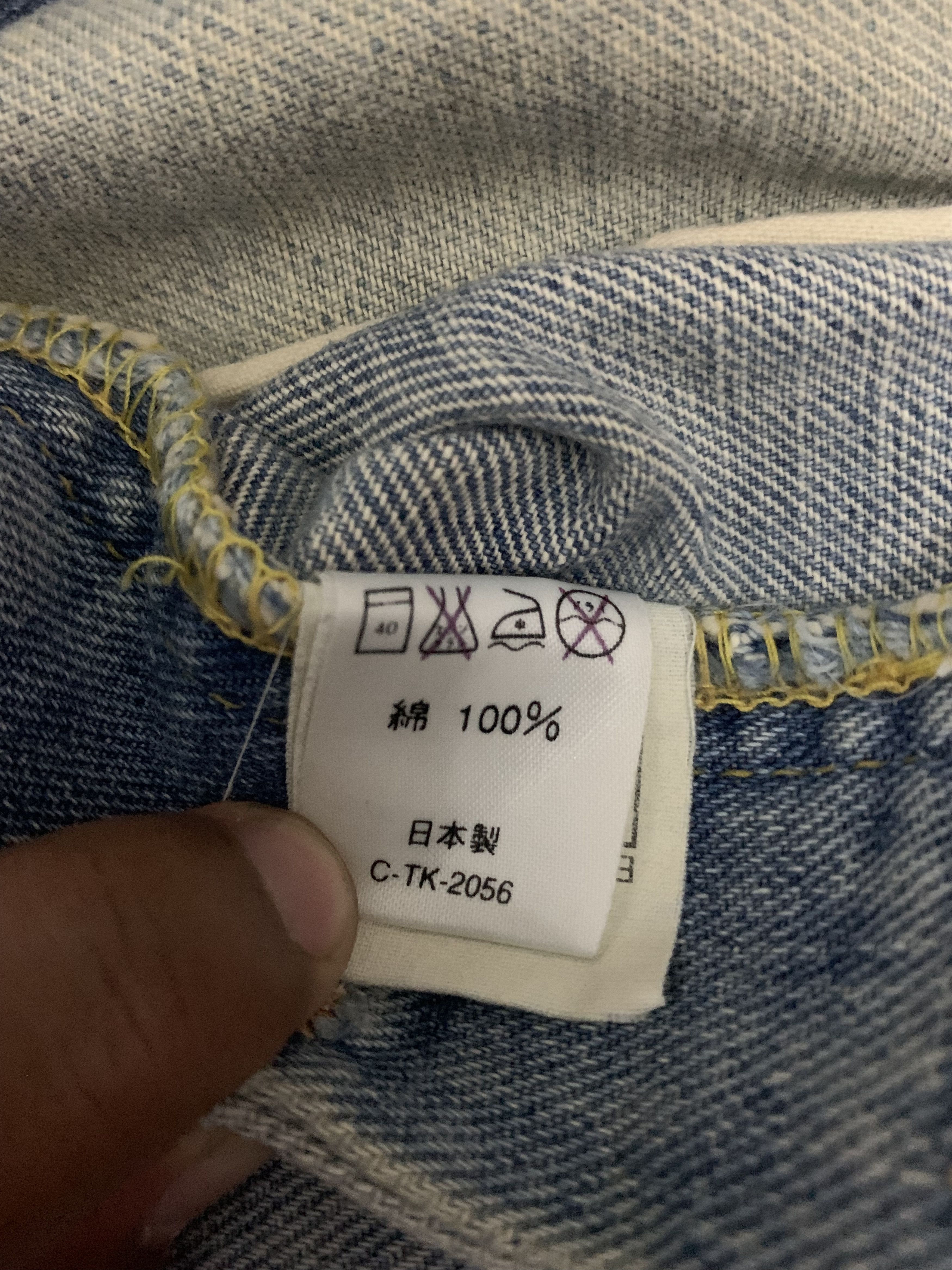Lee Vintage Lee Rider Fly Button Sided Selvedge Distressed Denim Size US 32 / EU 48 - 11 Thumbnail