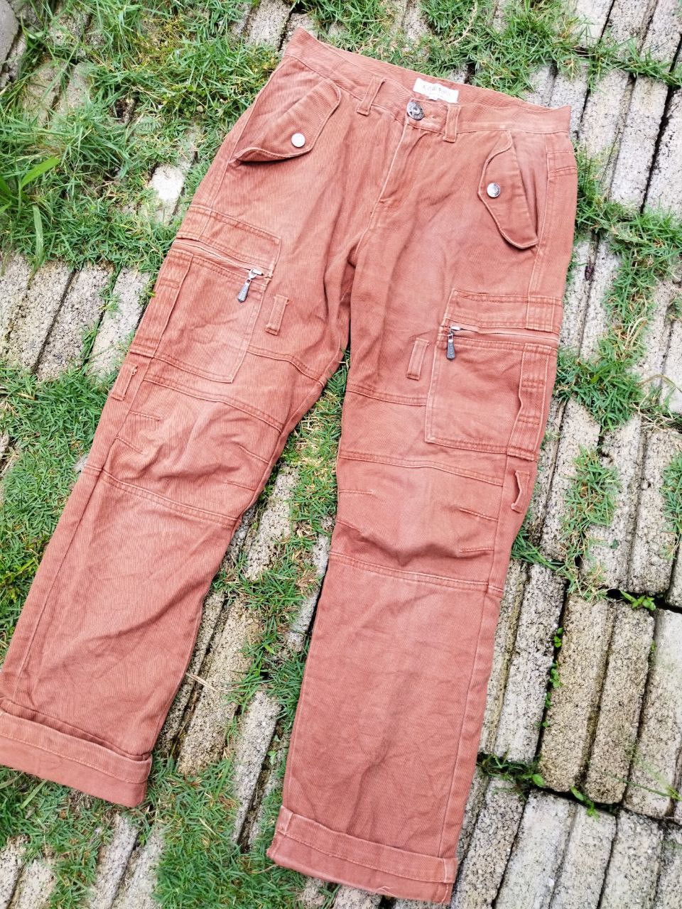 LOWBOX Lowbox Japan 6 Pocket Zipper Cargo Pants Size US 30 / EU 46 - 2 Thumbnail