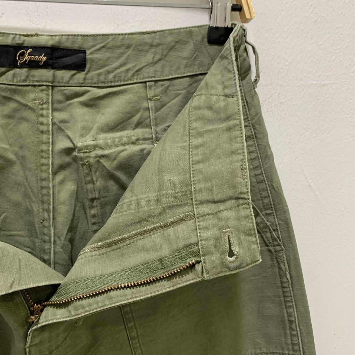 Japanese Brand SQUADY Vintag 90s Carpenter Patchwork Patchwork Casual Pant Size US 28 / EU 44 - 15 Thumbnail