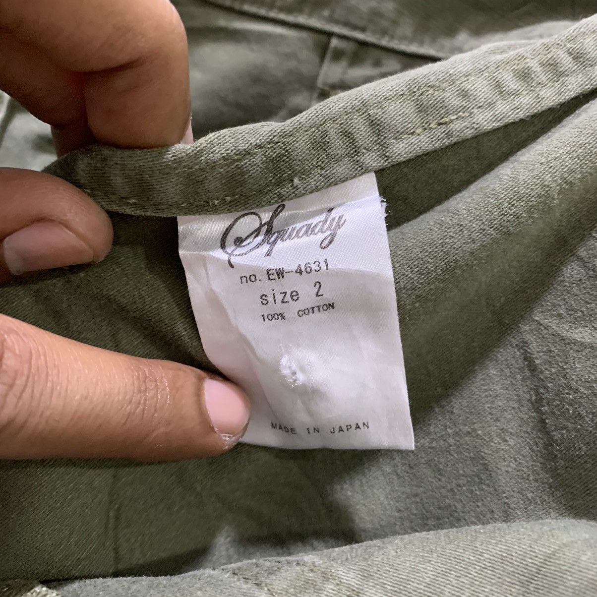 Japanese Brand SQUADY Vintag 90s Carpenter Patchwork Patchwork Casual Pant Size US 28 / EU 44 - 17 Thumbnail