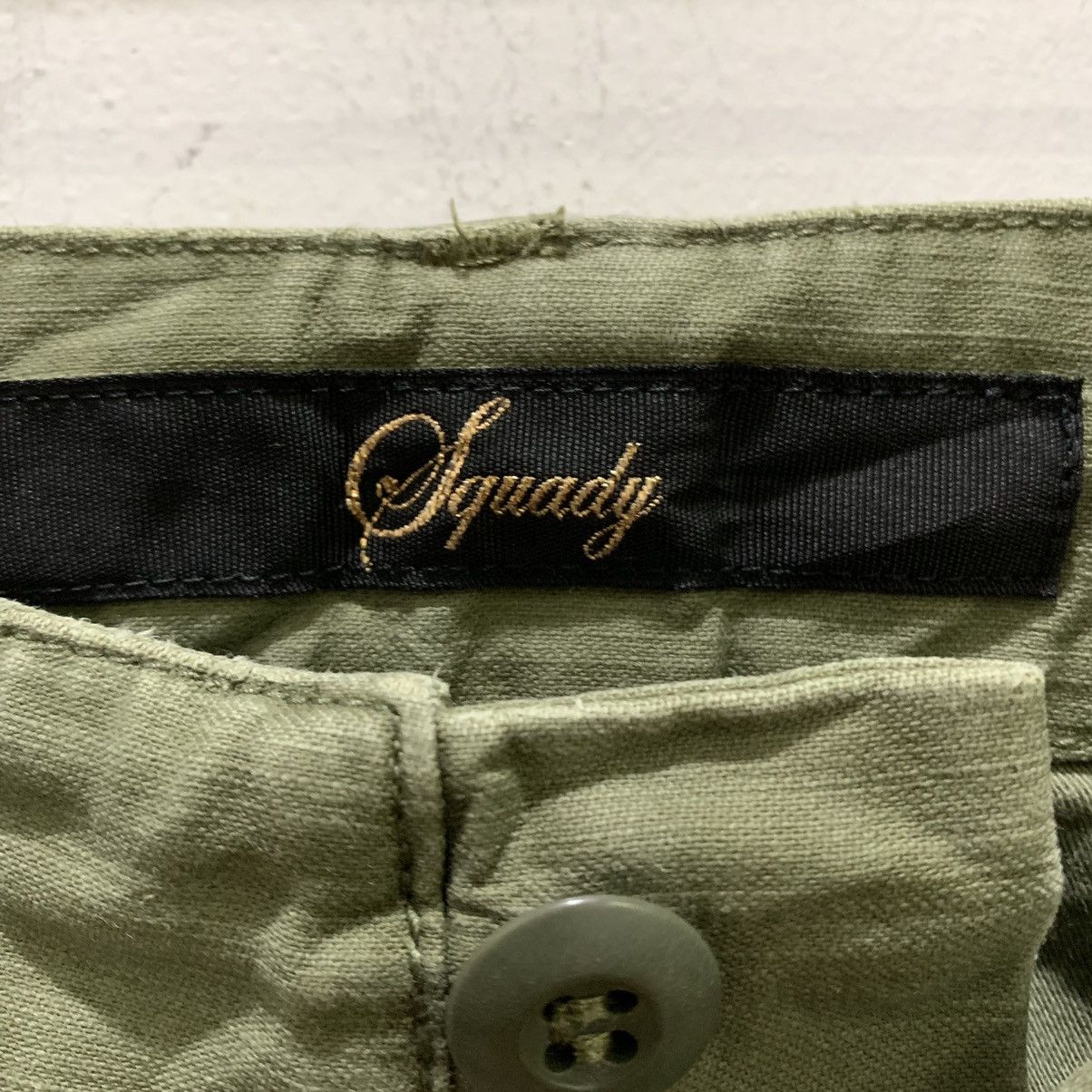 Japanese Brand SQUADY Vintag 90s Carpenter Patchwork Patchwork Casual Pant Size US 28 / EU 44 - 16 Thumbnail