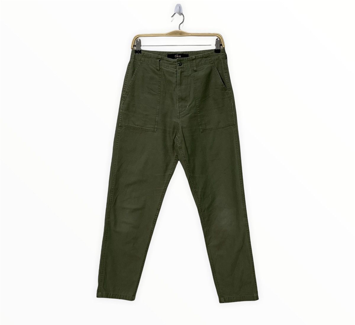 Japanese Brand SQUADY Vintag 90s Carpenter Patchwork Patchwork Casual Pant Size US 28 / EU 44 - 1 Thumbnail