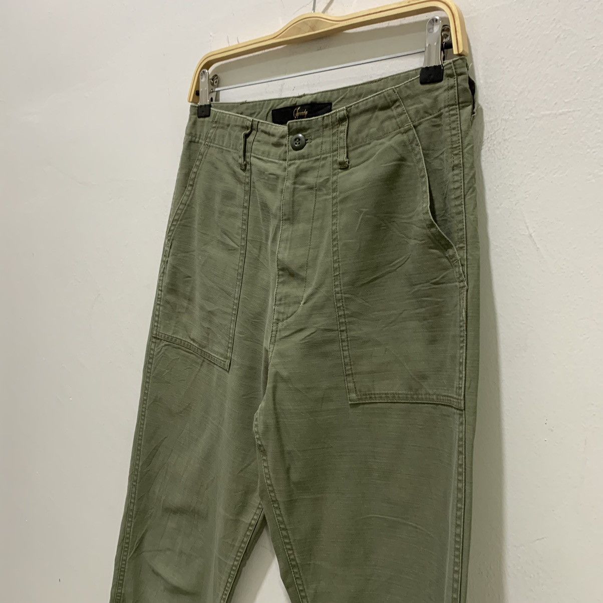Japanese Brand SQUADY Vintag 90s Carpenter Patchwork Patchwork Casual Pant Size US 28 / EU 44 - 7 Thumbnail