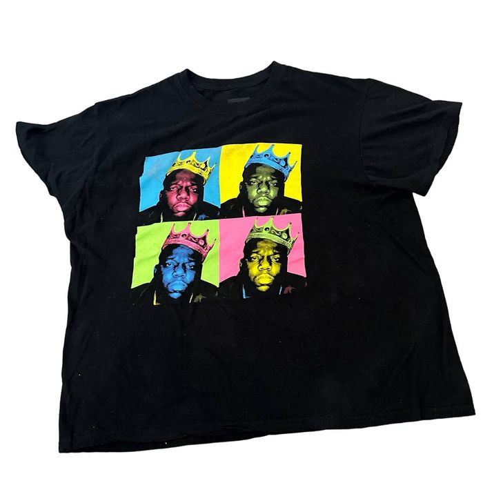 biggie smalls black t shirt