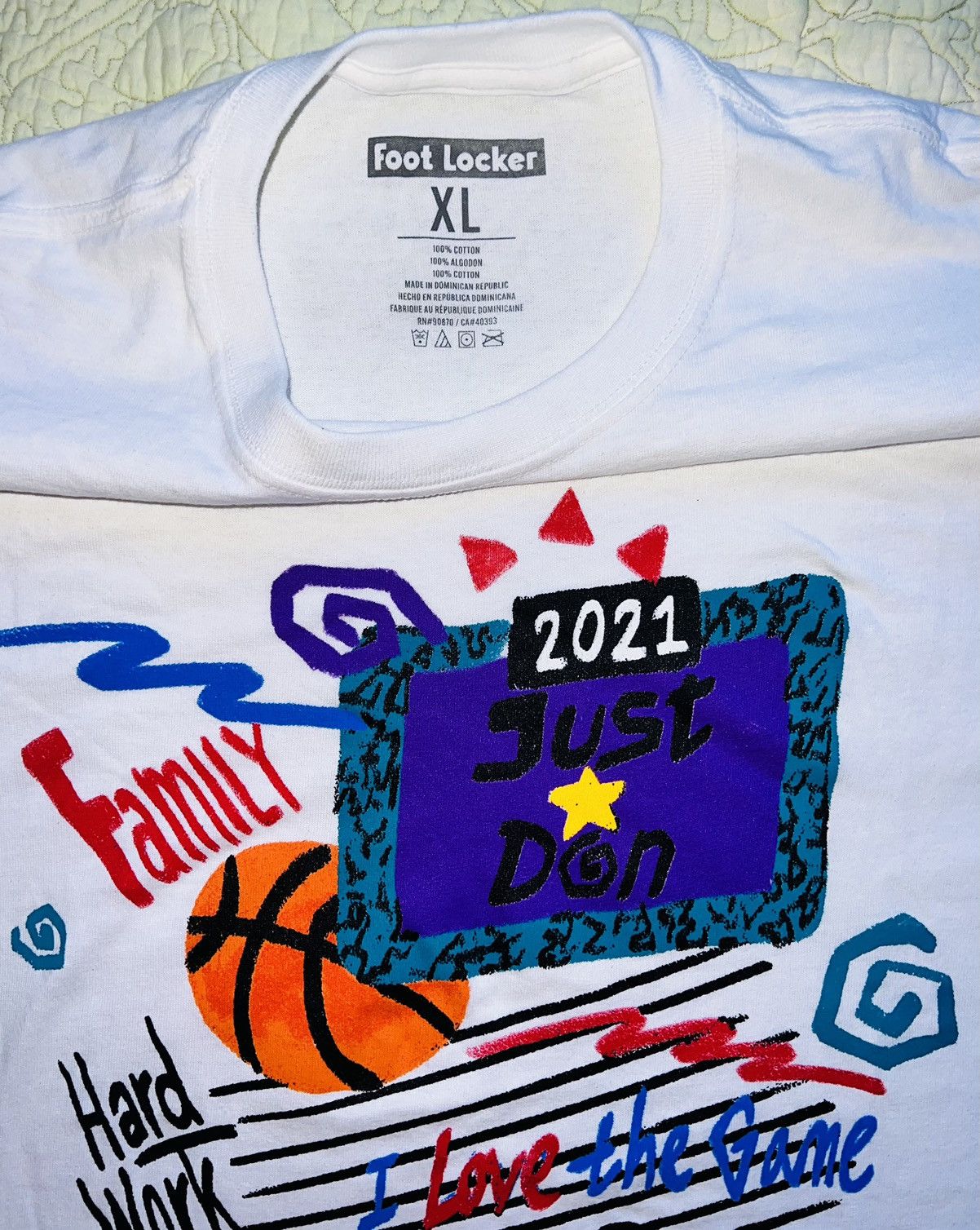 Just Don Foot Locker Basketball Family Throwback Size US XL / EU 56 / 4 - 2 Thumbnail