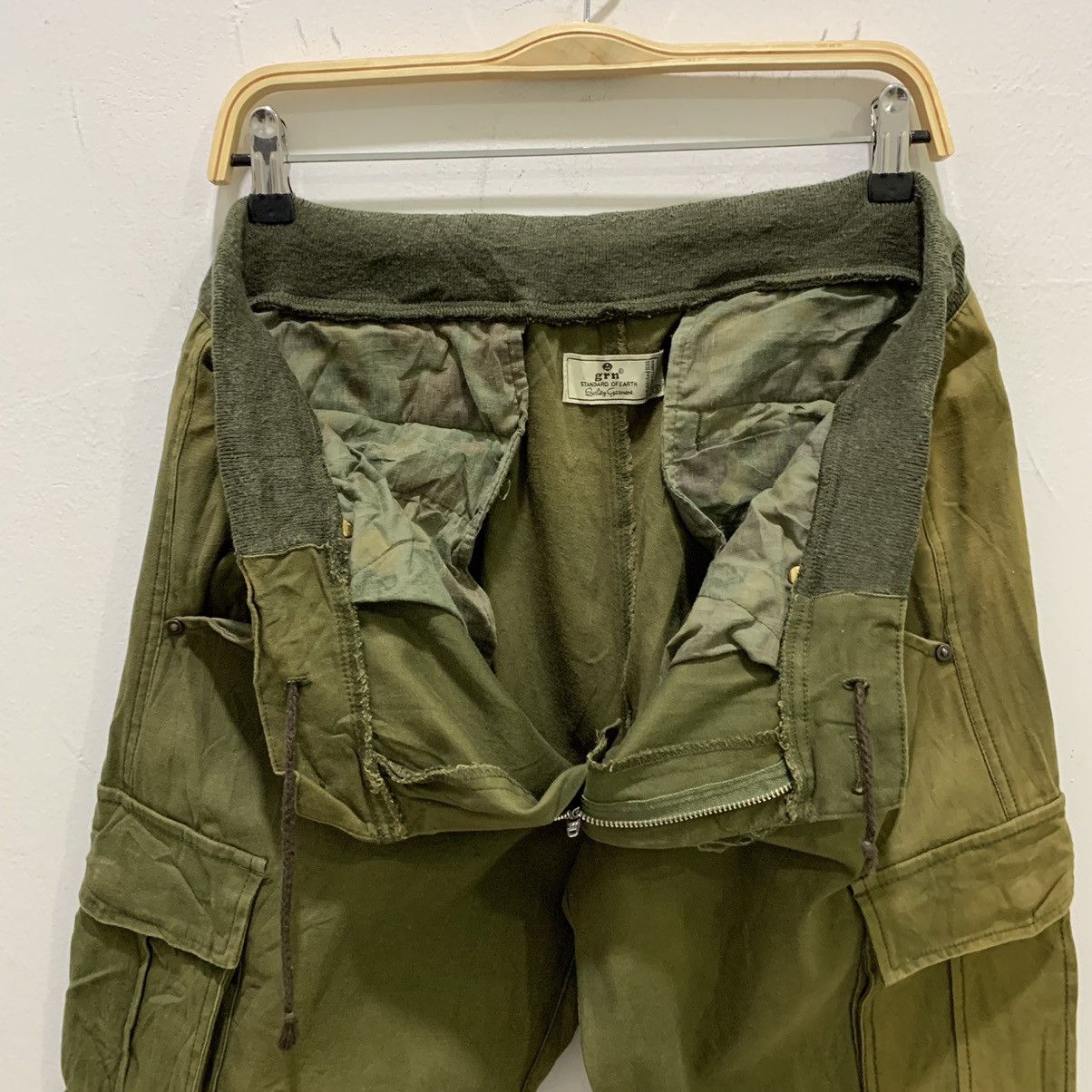 GRN TOKYO Hiking Trail Lightweight Baggy Cargo Jogger Pant