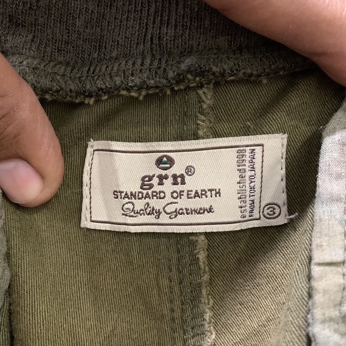 GRN TOKYO Hiking Trail Lightweight Baggy Cargo Jogger Pant