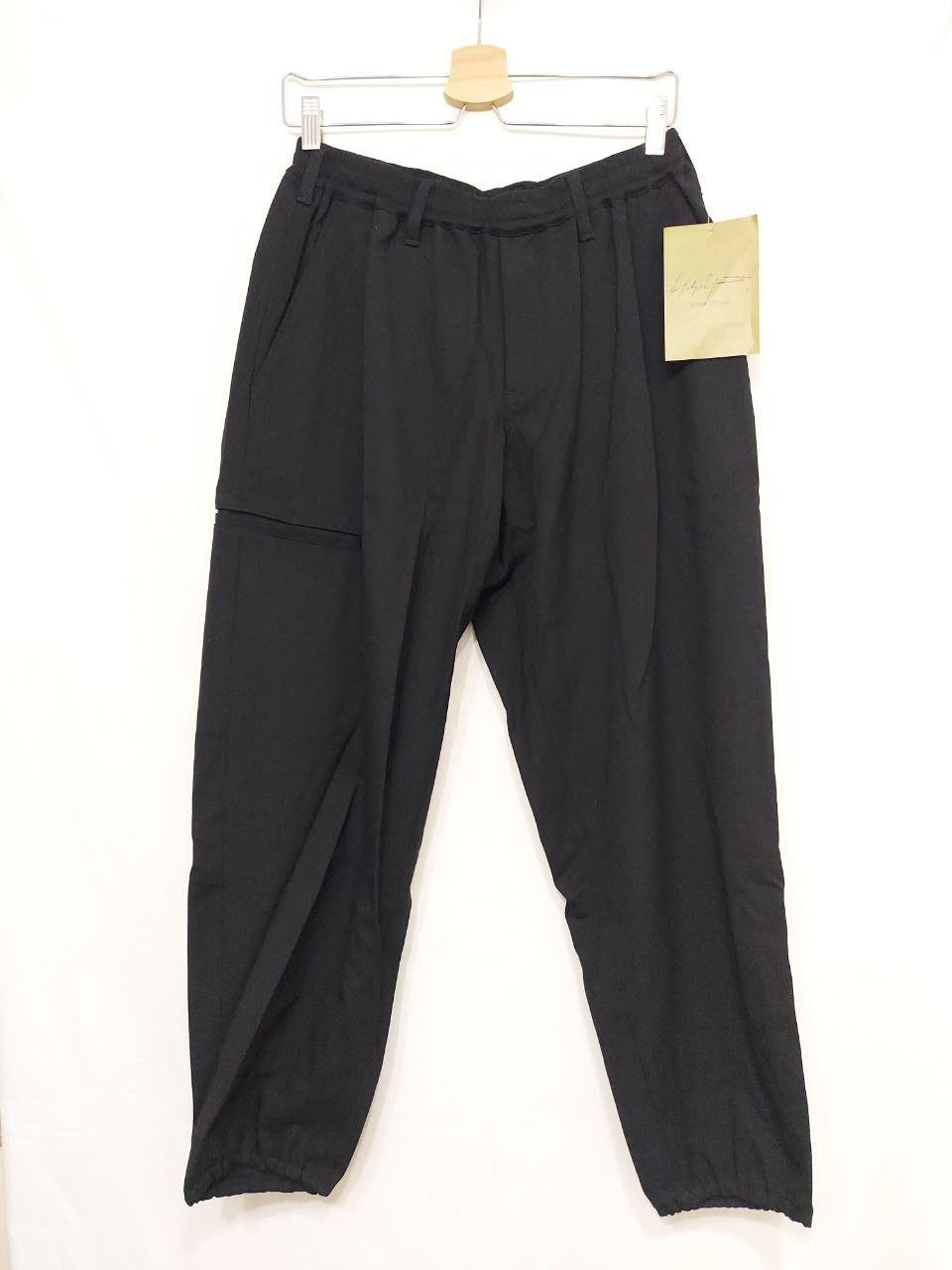Yohji Yamamoto *New* FW17 AW17 Pour Homme Stretch Twill Drawstrings Pants Size US 28 / EU 44 - 1 Thumbnail
