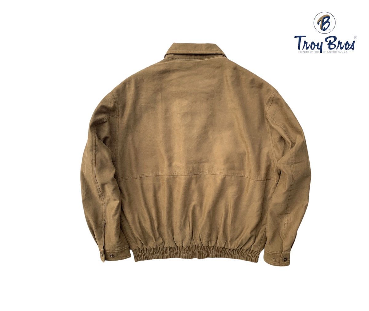 Japanese Brand 🪖Vintage Troy Bross of CALIFORNIA USA Bomber Jacket Size US M / EU 48-50 / 2 - 4 Thumbnail