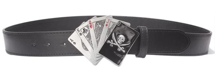 Leather 🔥Fashion retro personality belt Size ONE SIZE - 2 Thumbnail