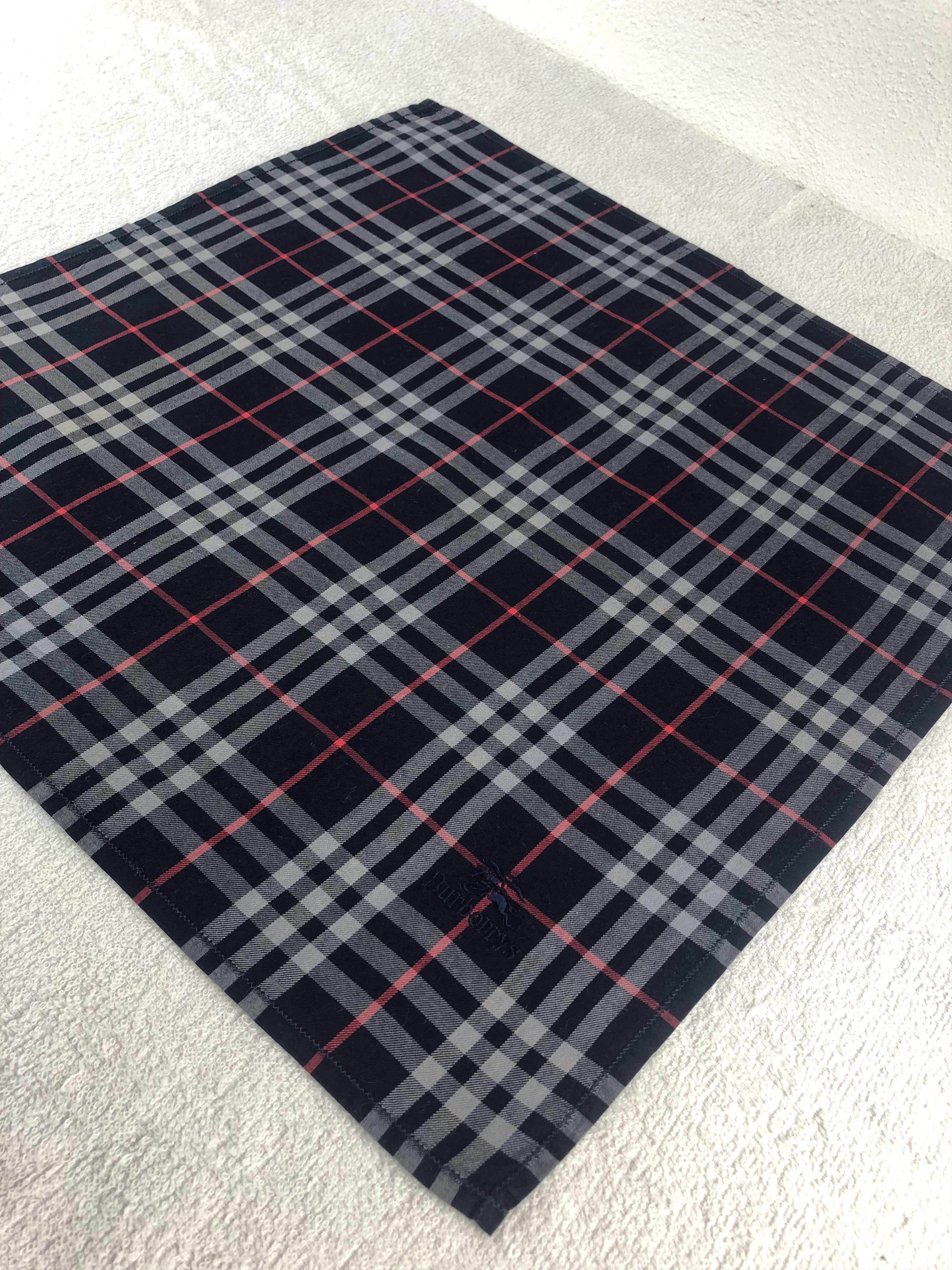 Burberry Burberrys Handkerchief / Bandana / Neckerchief C120 Size ONE SIZE - 4 Thumbnail