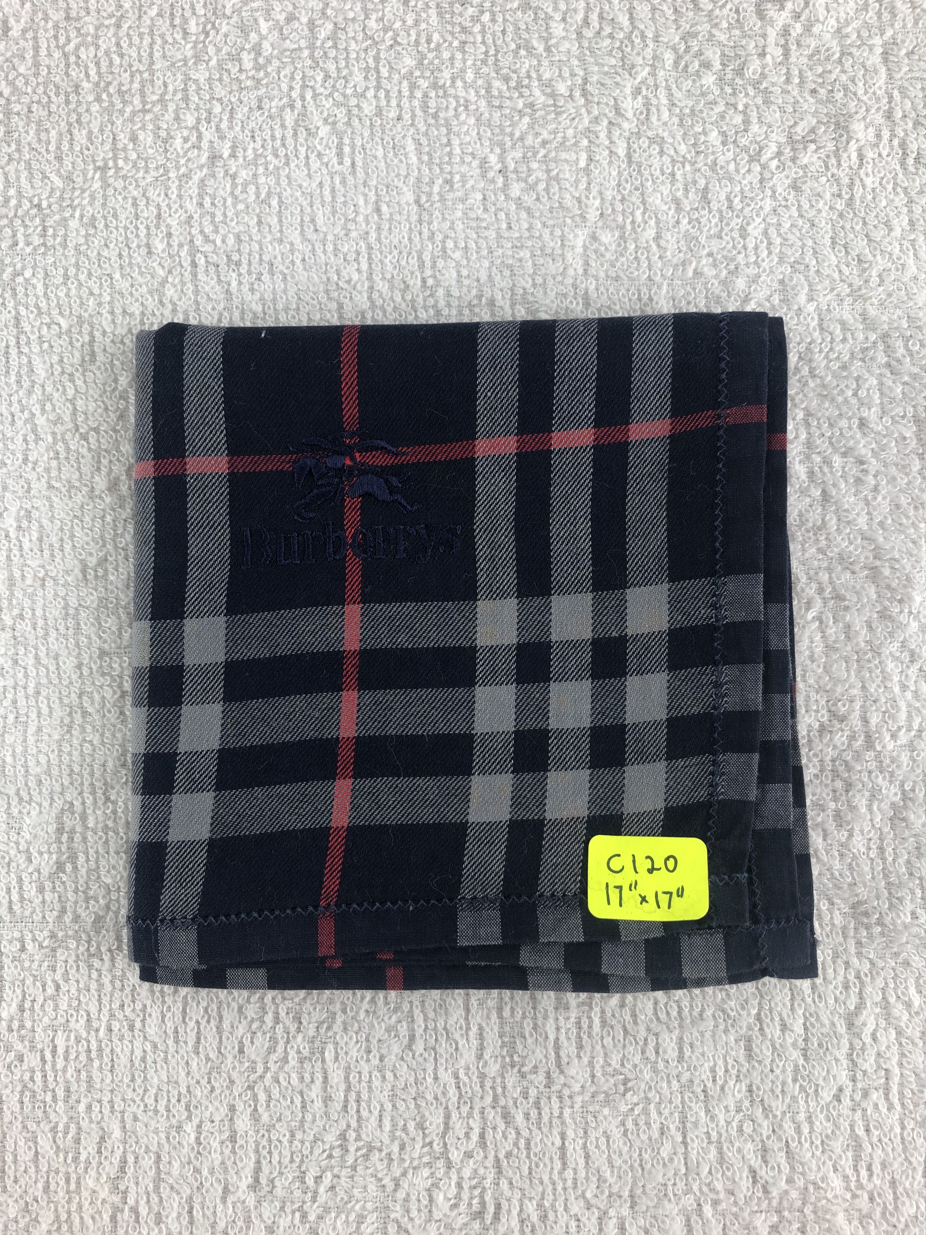 Burberry Burberrys Handkerchief / Bandana / Neckerchief C120 Size ONE SIZE - 7 Thumbnail