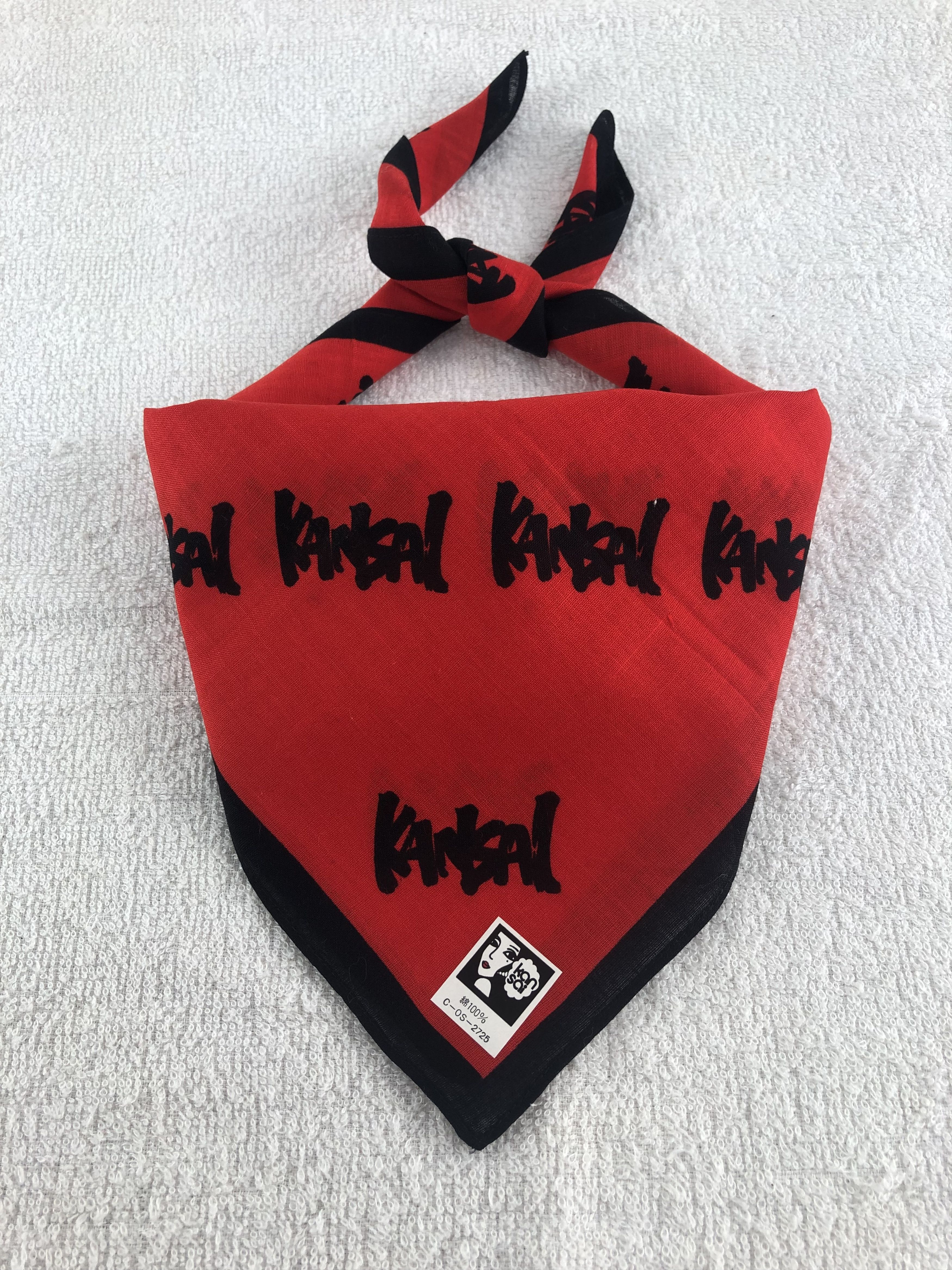 Kansai Yamamoto Kansai Yamamoto Handkerchief / Bandana / Neckerchief C118 Size ONE SIZE - 1 Thumbnail