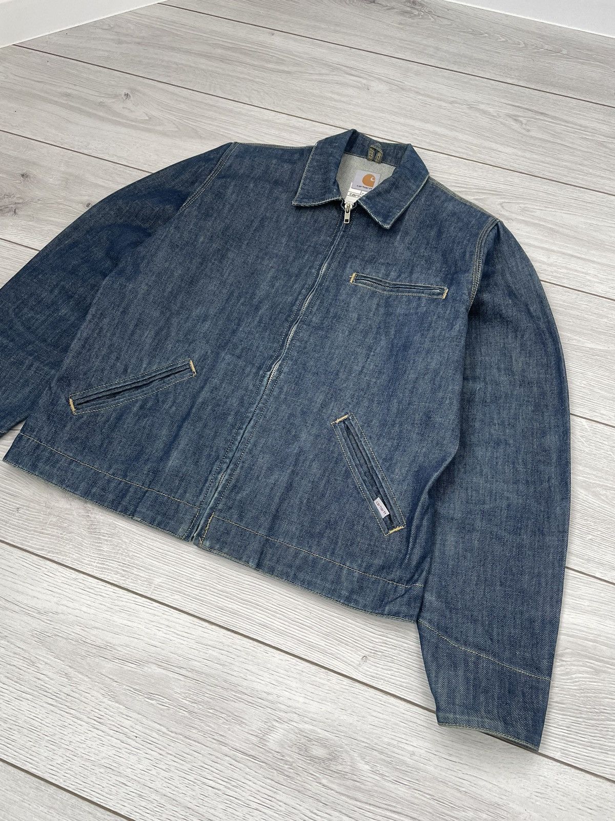 Carhartt × Vintage Vintage Carhartt Jacket Workwear Denim Size US M / EU 48-50 / 2 - 5 Thumbnail