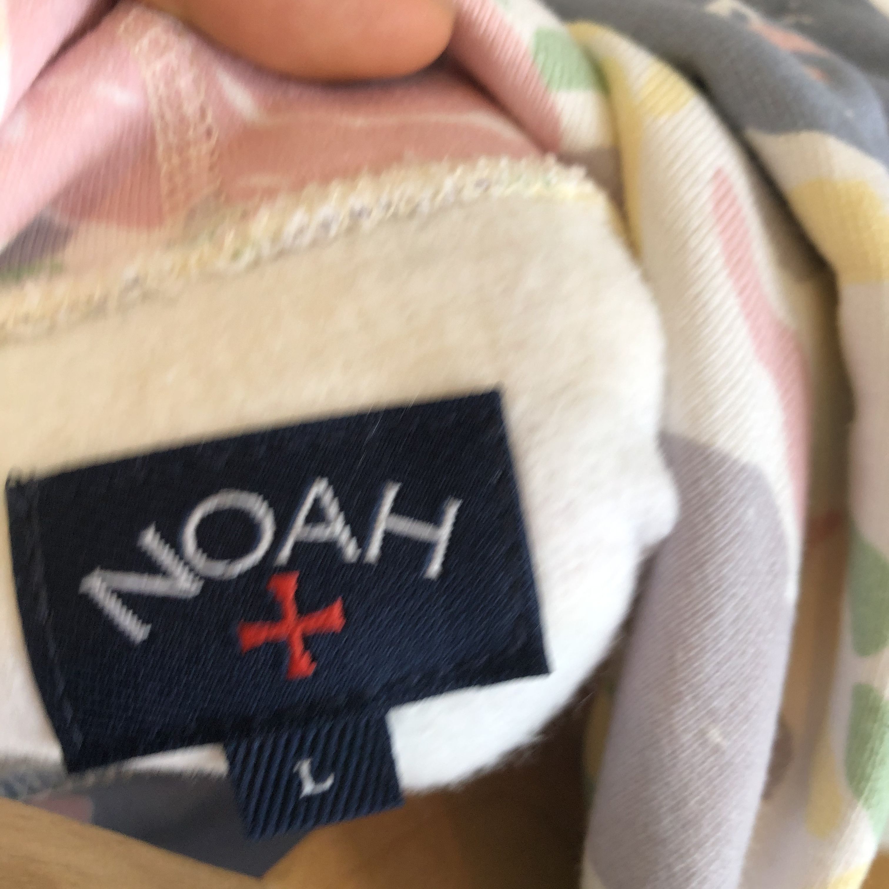 Noah Noah Pastel Floral Hoodie Size US L / EU 52-54 / 3 - 3 Thumbnail