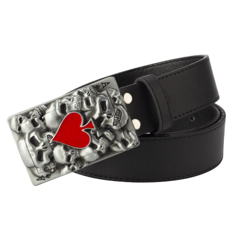 Leather Fashion retro personality belt Size ONE SIZE - 3 Thumbnail