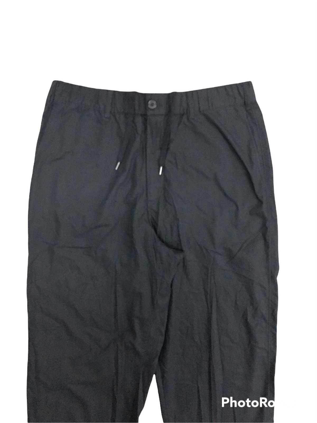 Uniqlo Uniqlo Black stretchable Baggy pants Size US 37 - 2 Thumbnail