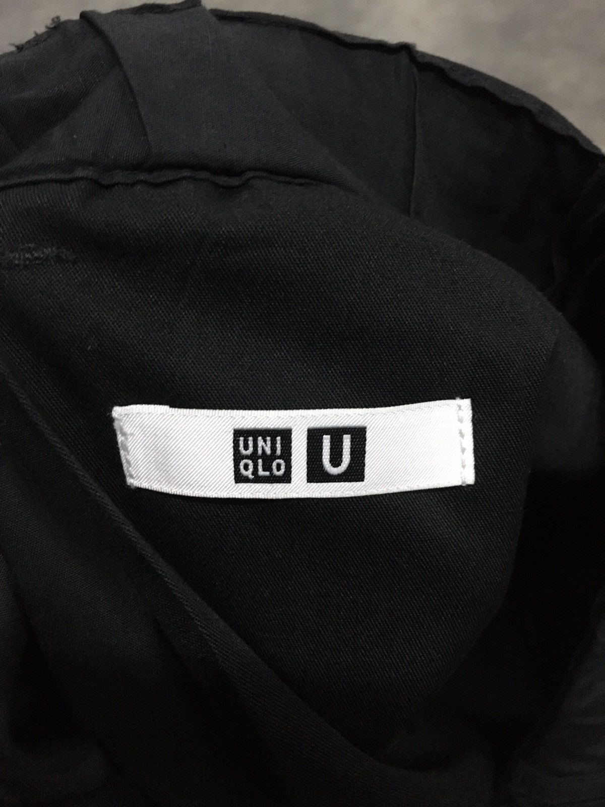 Uniqlo Uniqlo Black stretchable Baggy pants Size US 37 - 7 Thumbnail
