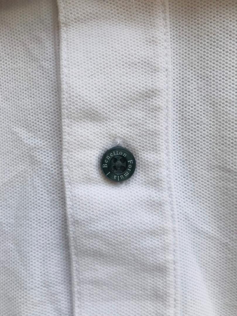 Benetton × Japanese Brand × Vintage Vintage Benetton F-1 Designer Fashion Style Shirt Size US L / EU 52-54 / 3 - 4 Thumbnail